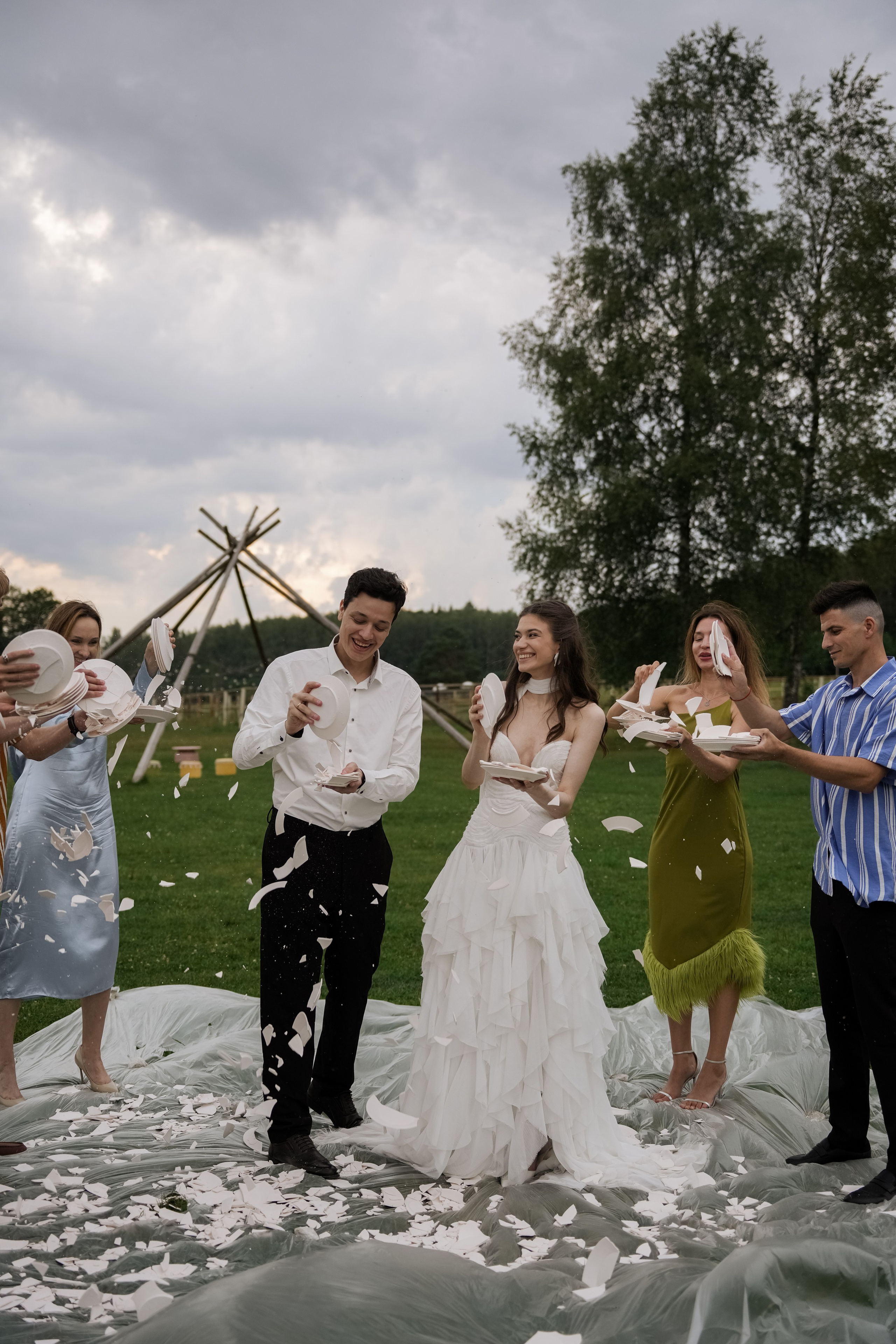 Свадебная фотосессия в Polyana Country Club