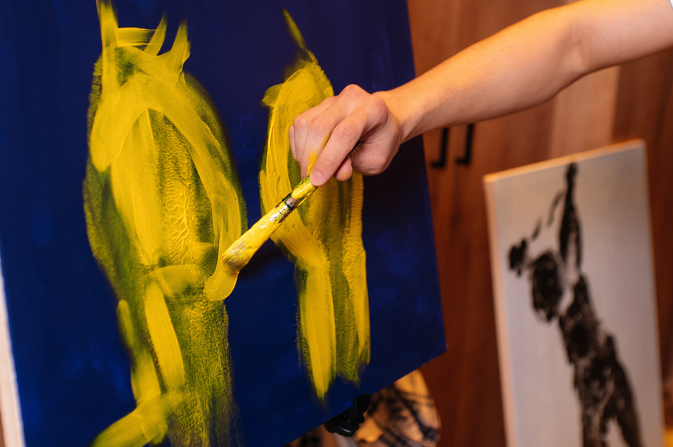 Рисуем телом, Карим COSMOS. Фотограф Нижний Новгород