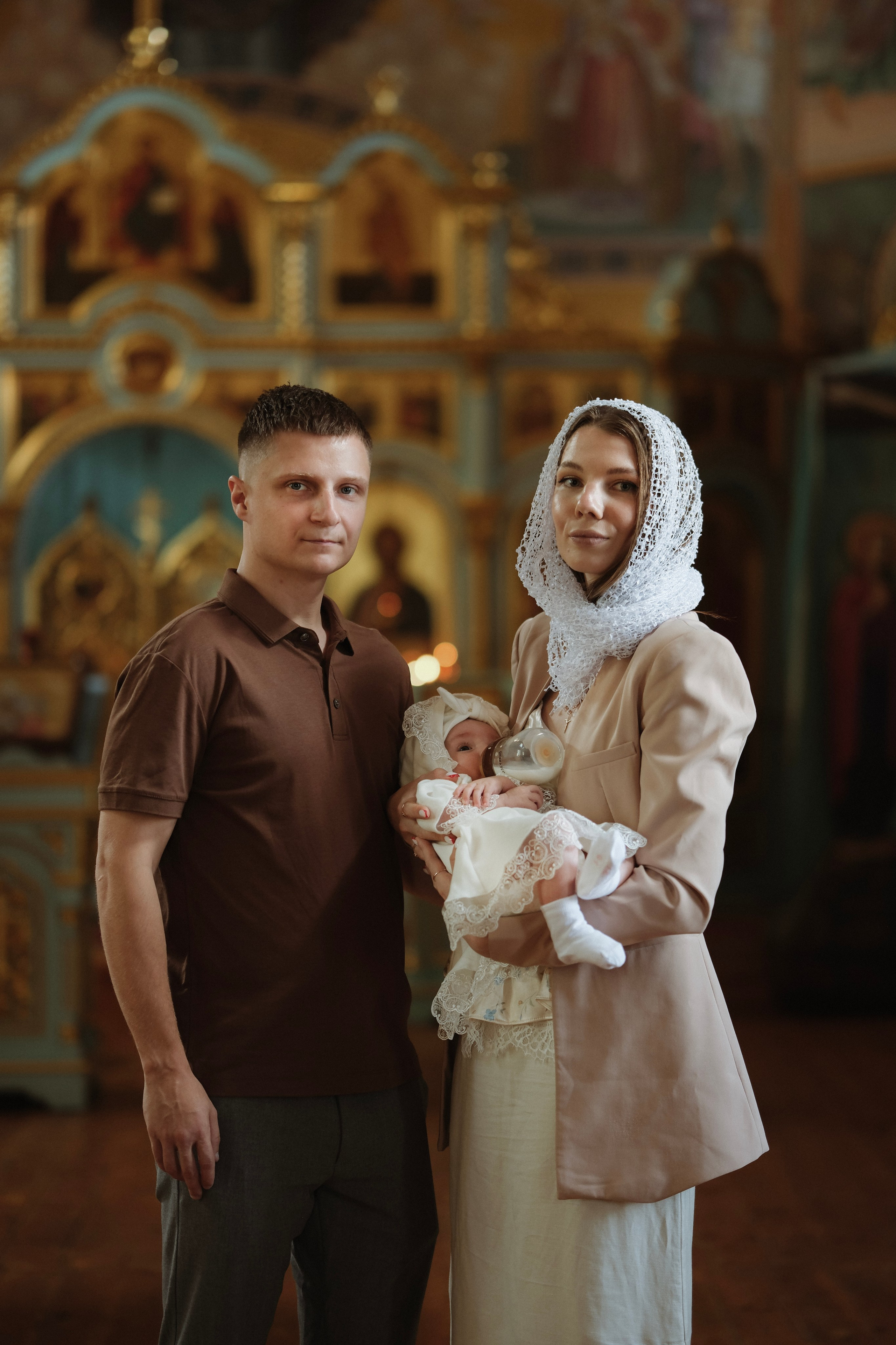 Крещение. Фотограф новорожденных в Брянске Анжелика Прохоренкова