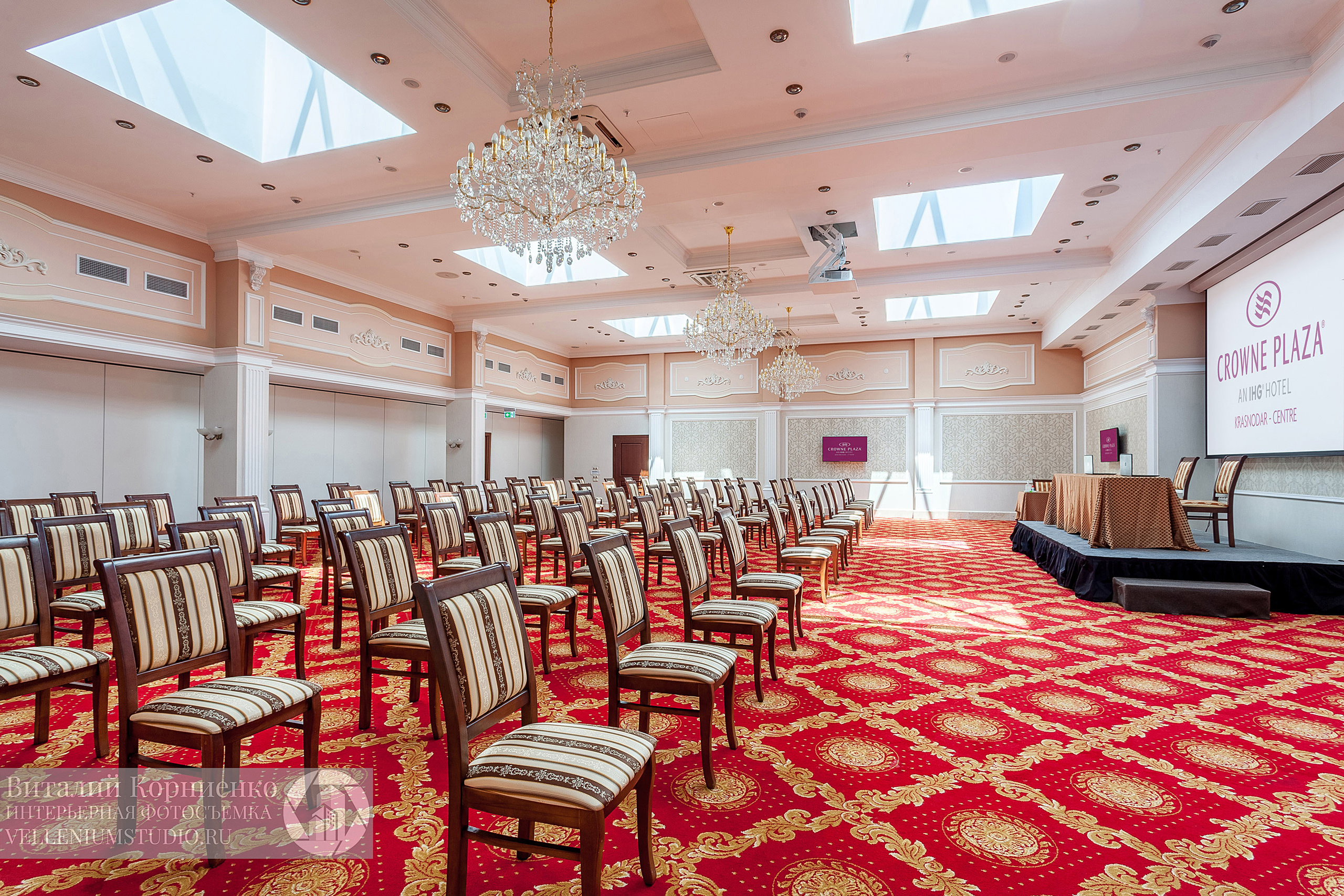 Crown plaza. Интерьерный фотограф Краснодар: профессионально по доступным ценам