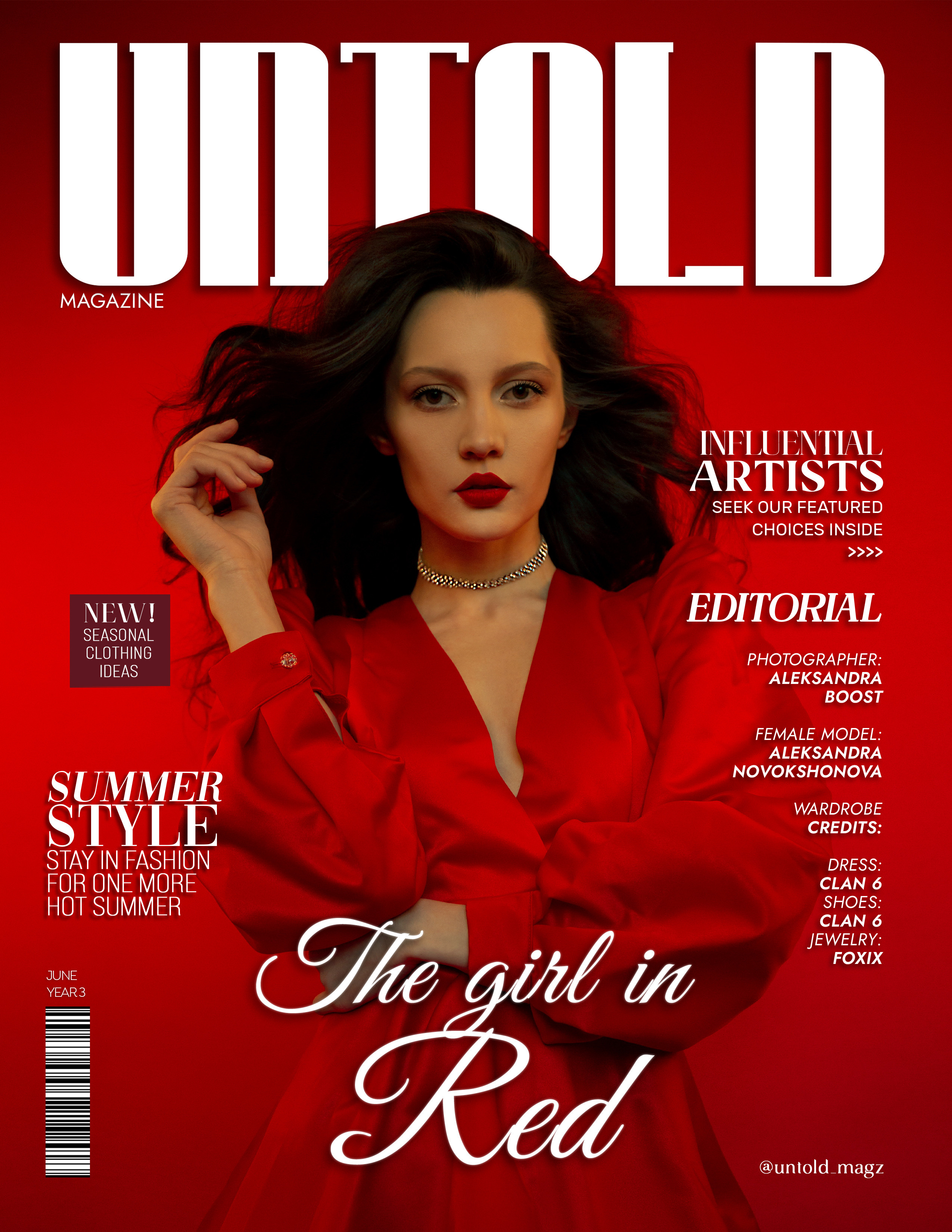 Публикации в журналах. Фотограф, который поместит ваше фото в журнал