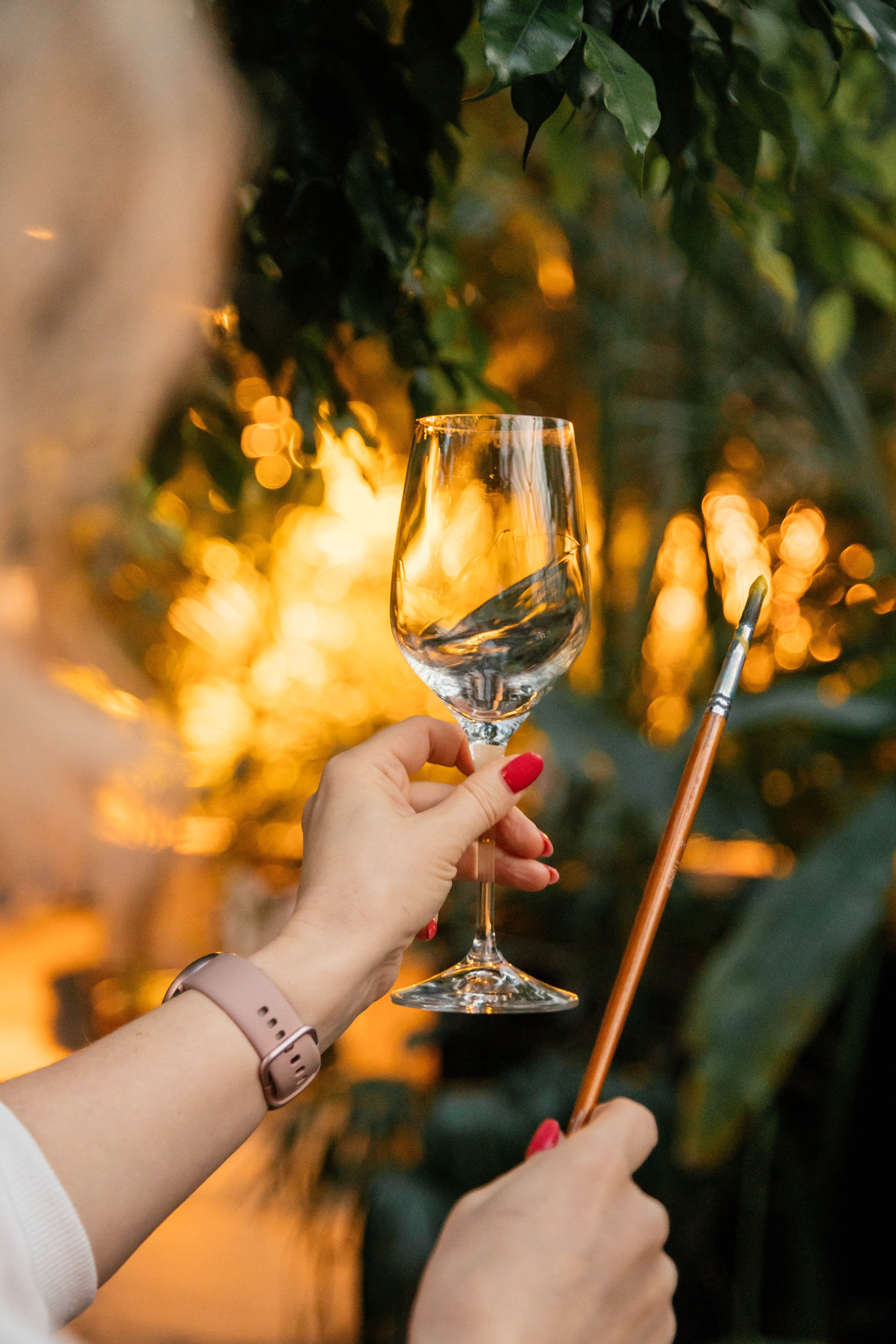 Без бокала нет Шагала. Искусство и вино в Ботаническом саду. Фотограф Анна Чернигова