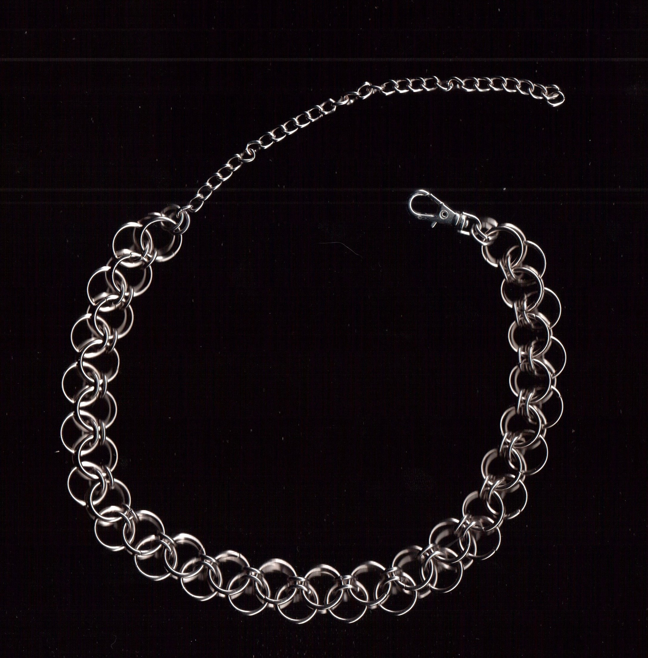 Чокеры из кольчуги. Украшения из кольчуги в Москве Соня Спросонья