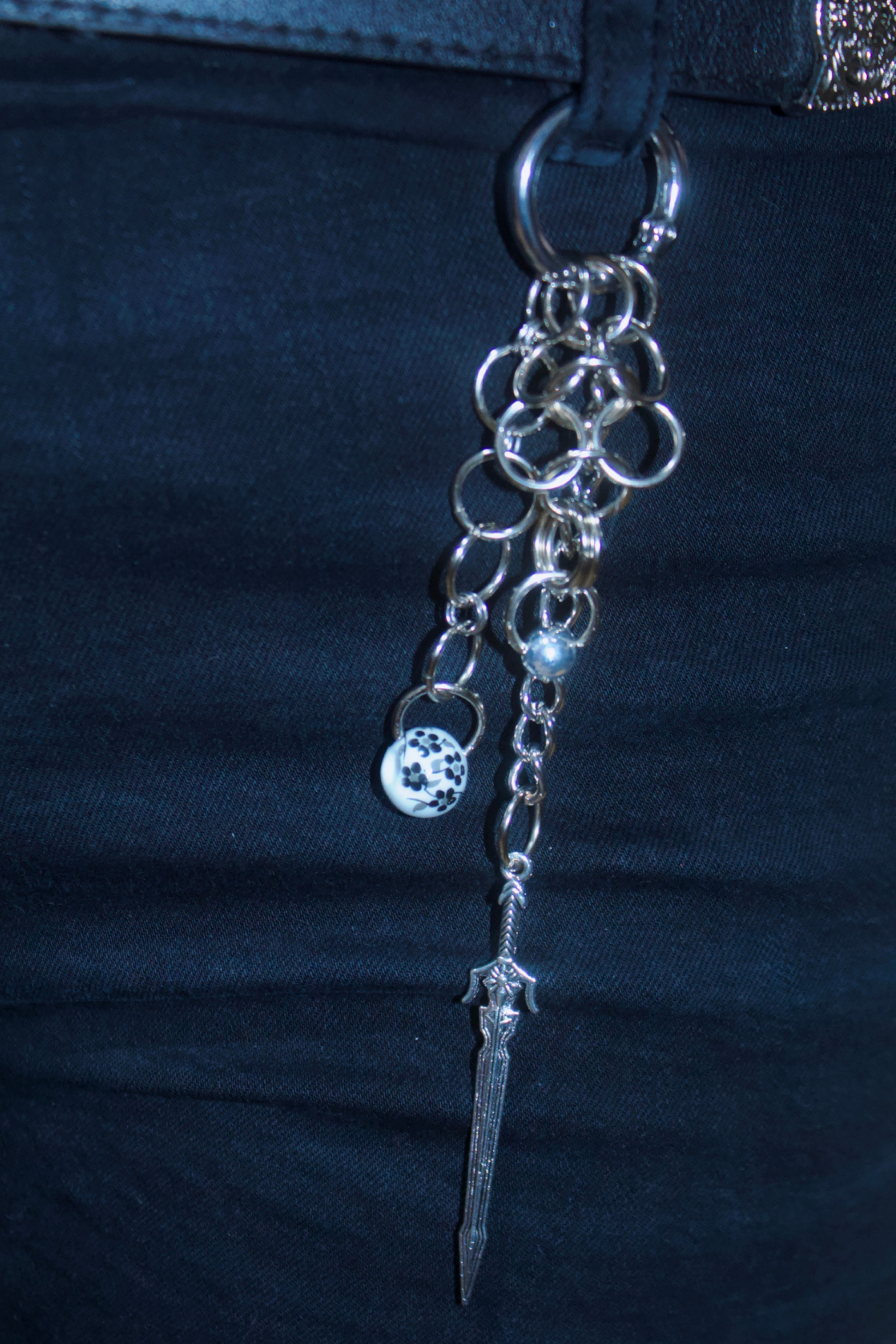 Обвесы на сумку из кольчуги. Украшения из кольчуги в Москве Соня Спросонья