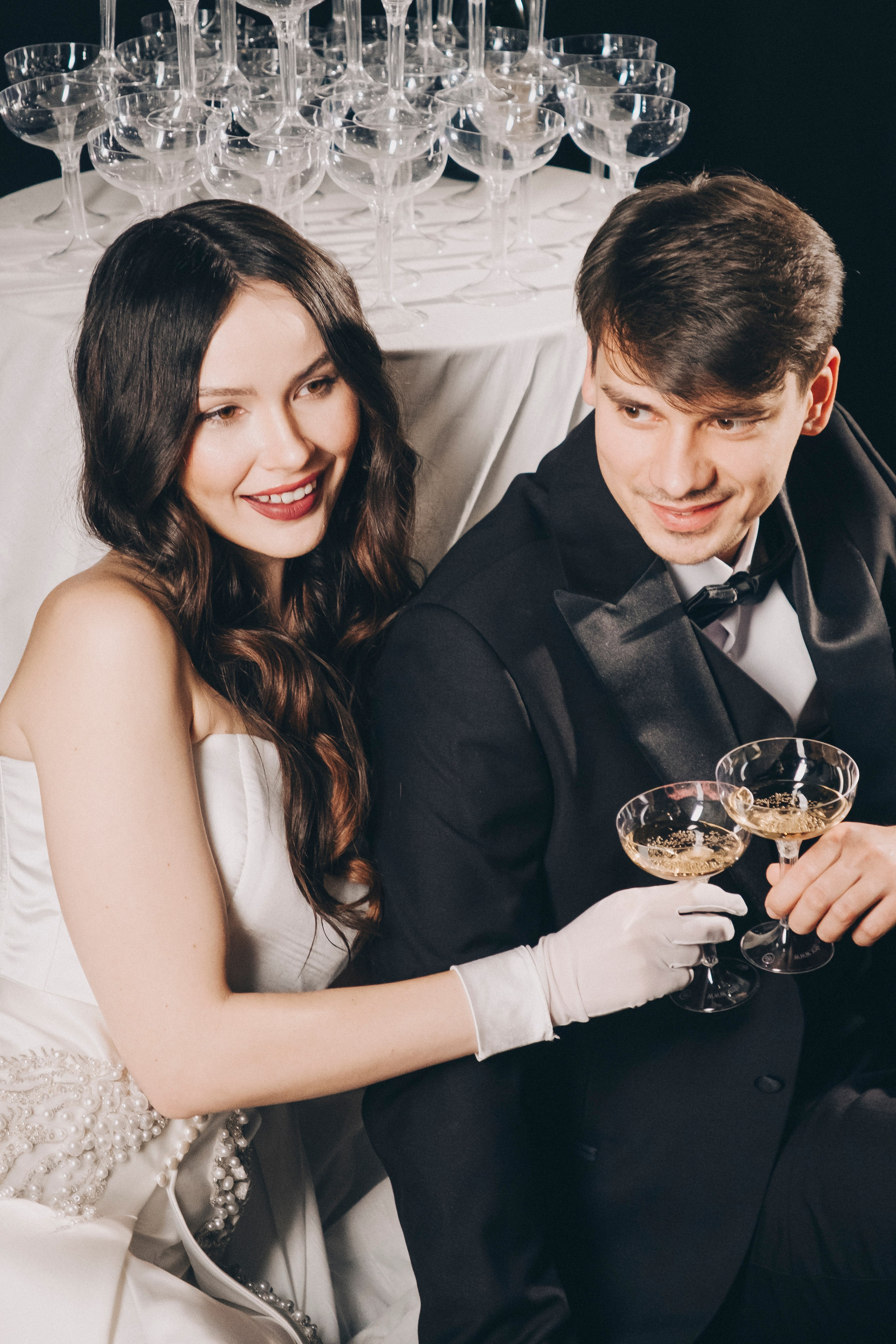 Свадебная лав стори в студии. Фотограф в Иркутске Анна Мирошникова