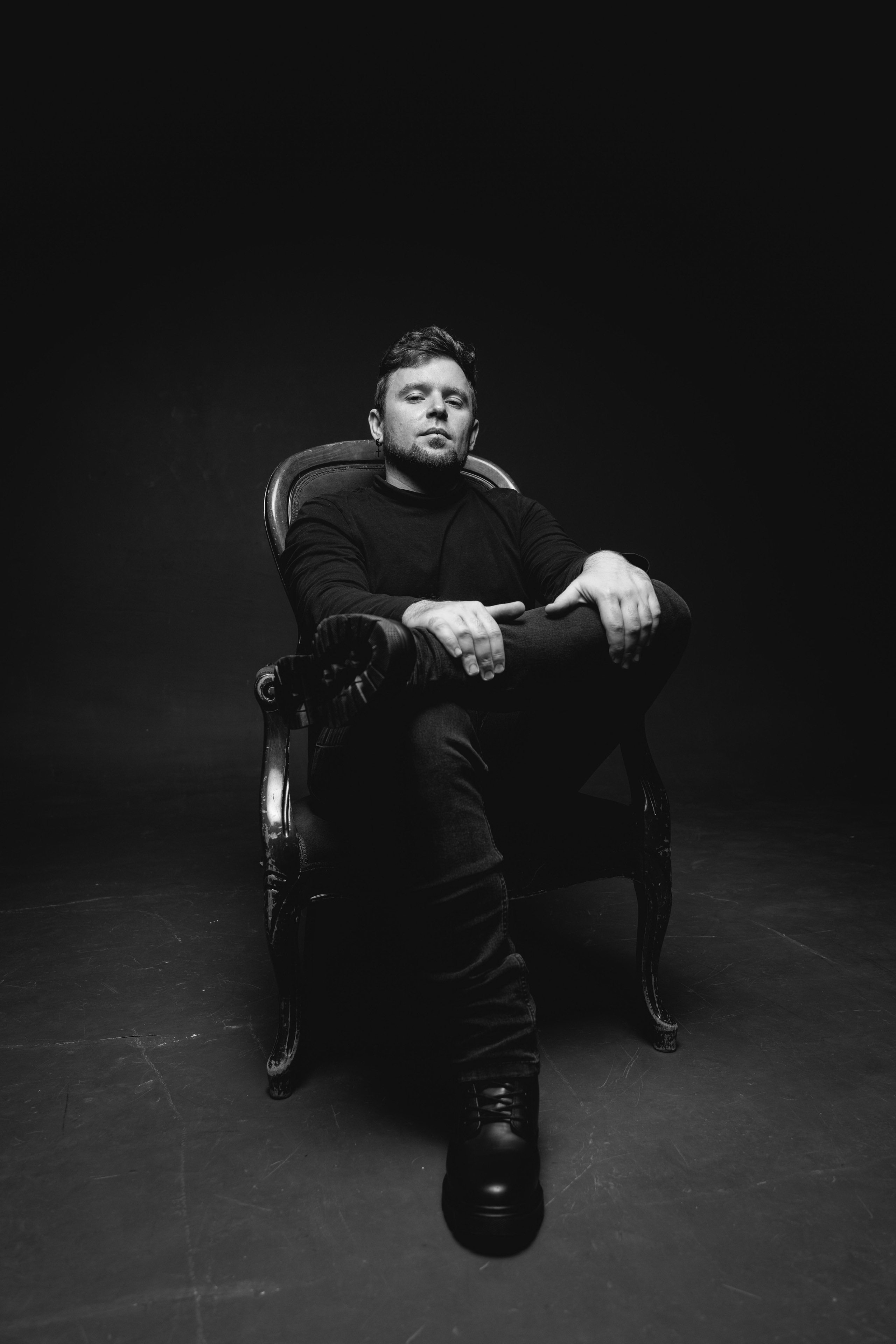 Стас. Фотосессия в Спб в студии, фотограф Панютина Марина