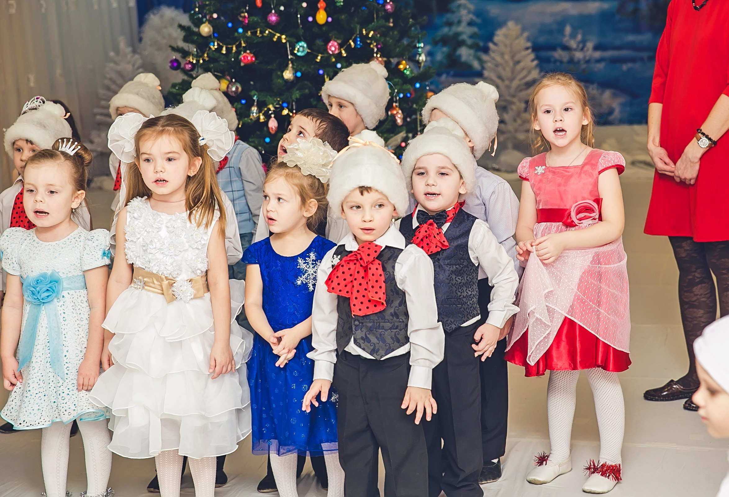 Новый год в саду. Семейный и детский фотограф в Нижнем Новгороде