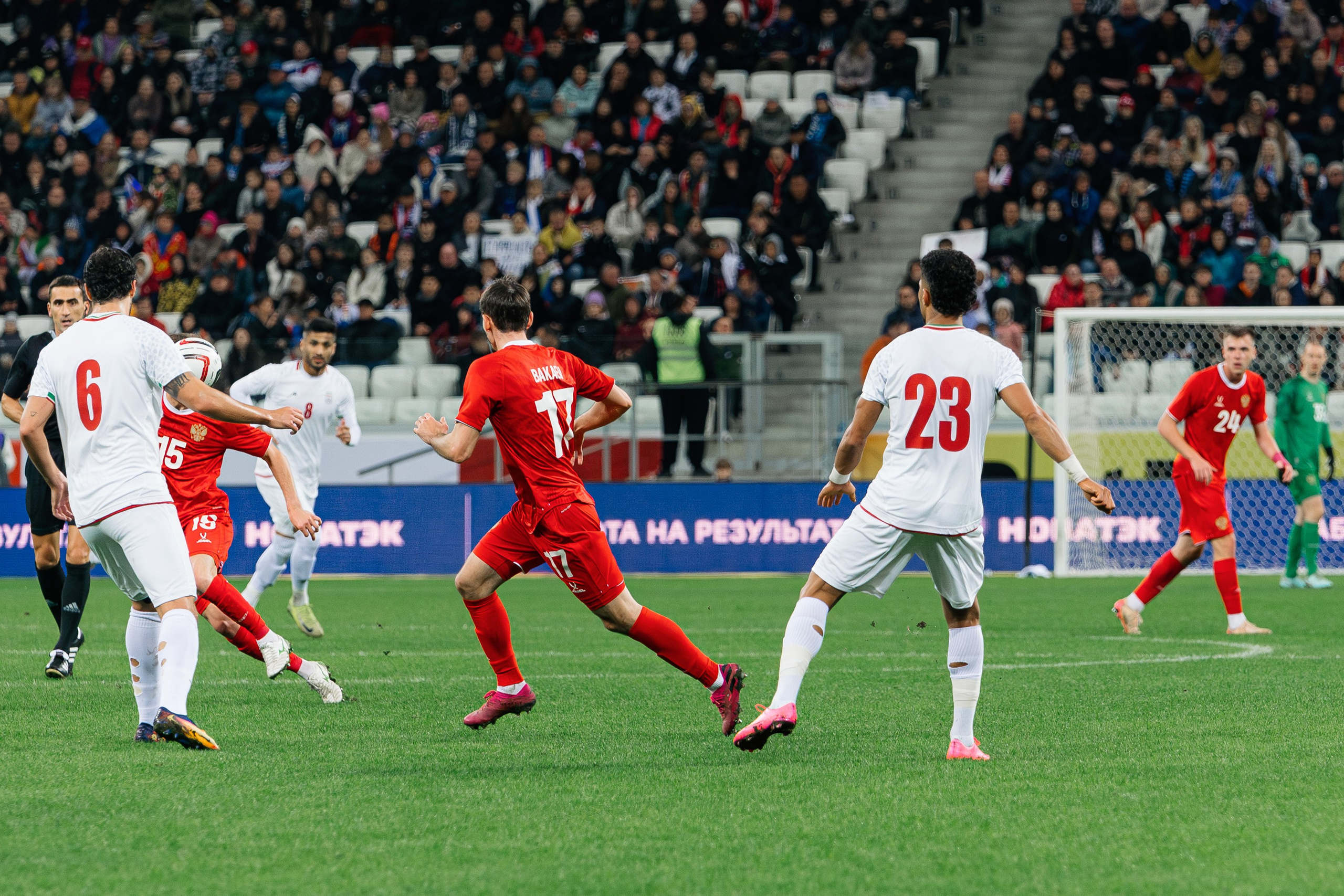 Матч Россия — Иран 2025. Фотограф в Волгограде Виталий Самойлов