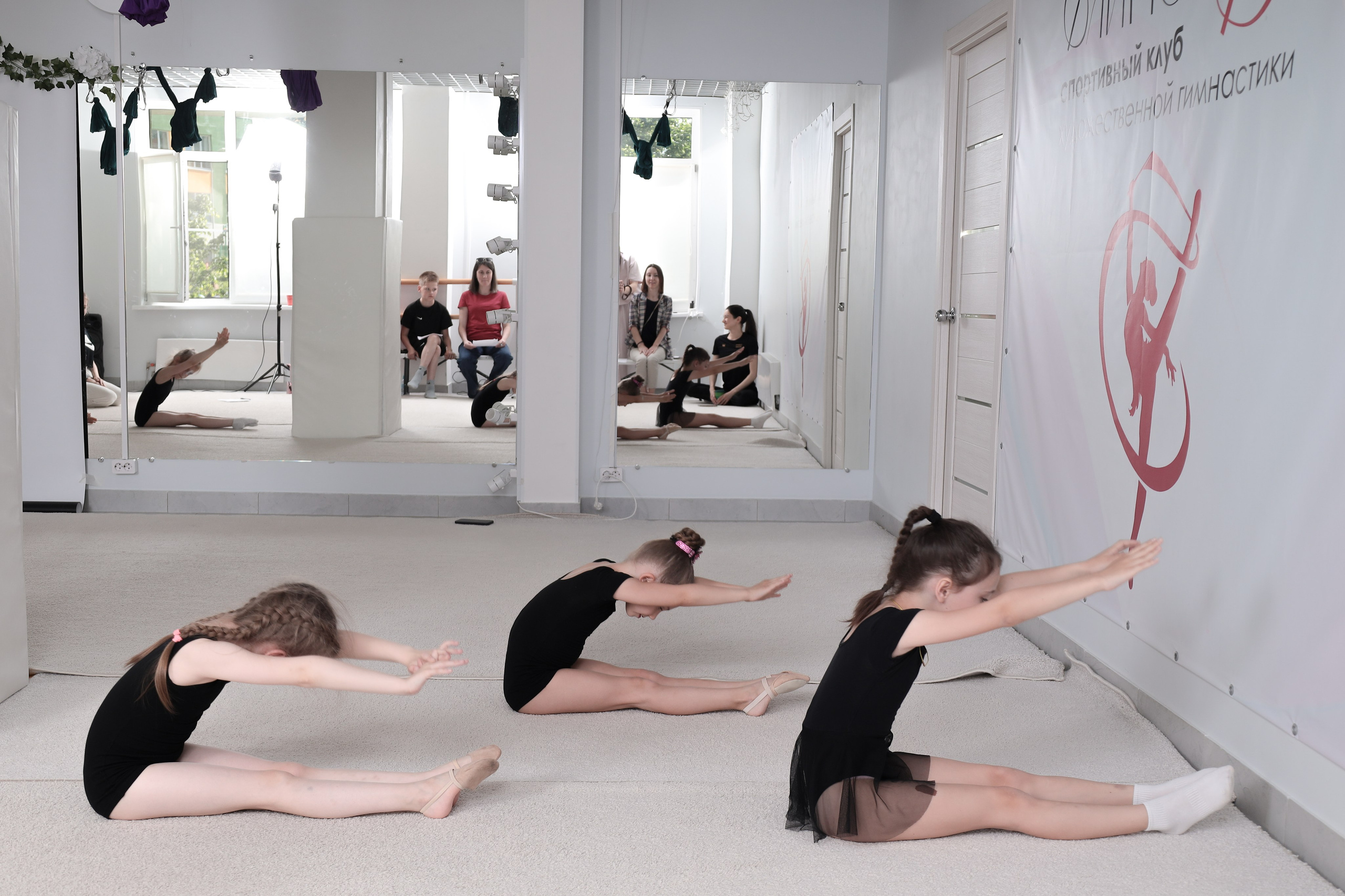 Открытый урок гимнастика. Фотограф Надршина Лилия