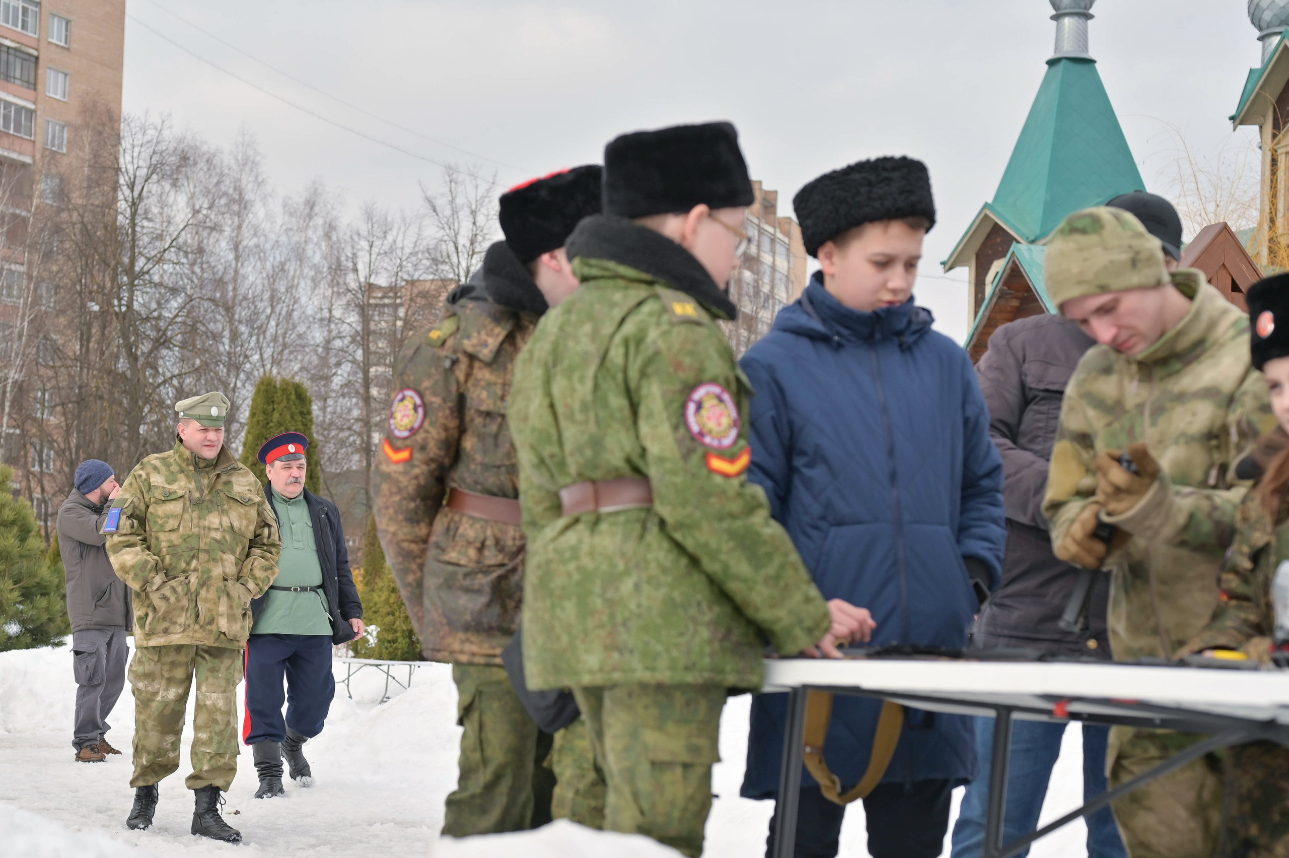 Кадетский класс. Выезд в г. Чкаловский МО. Фотограф Анна Мельникова | Москва