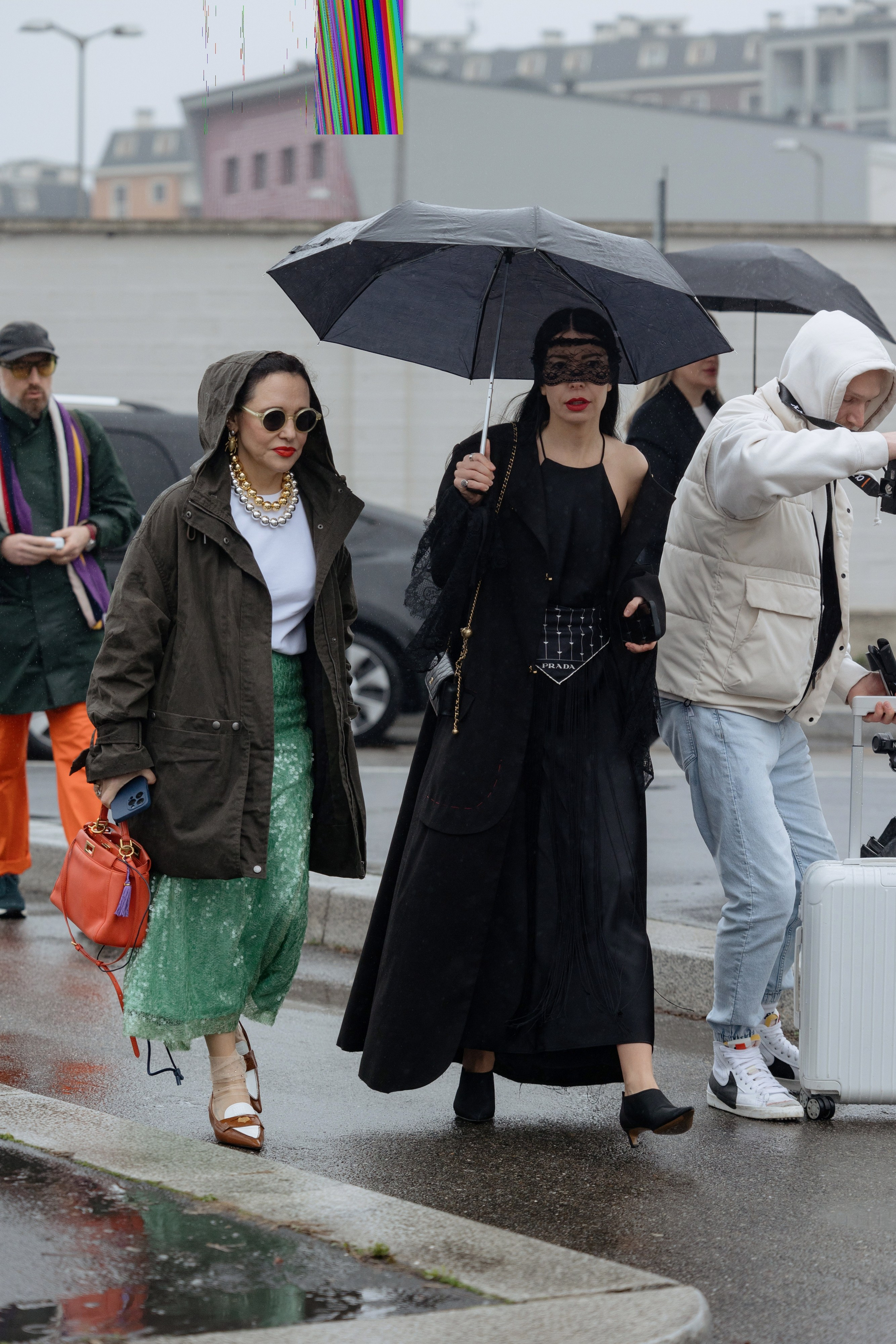 PRADA MFW FALL/WINTER 24/25. Photographer in Milan Ivan Goncharov