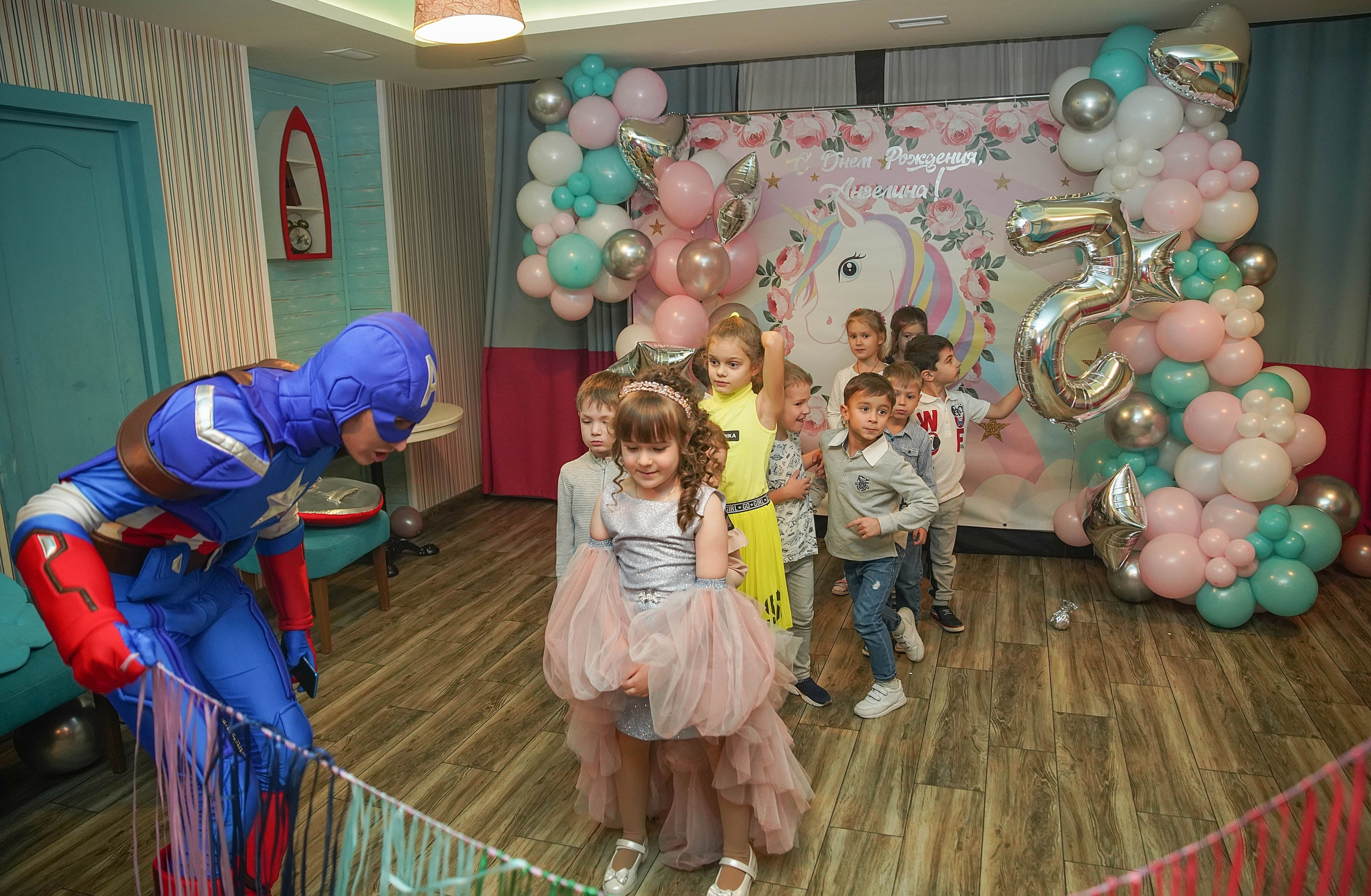 День рождения единорог. Семейный и детский фотограф в Нижнем Новгороде