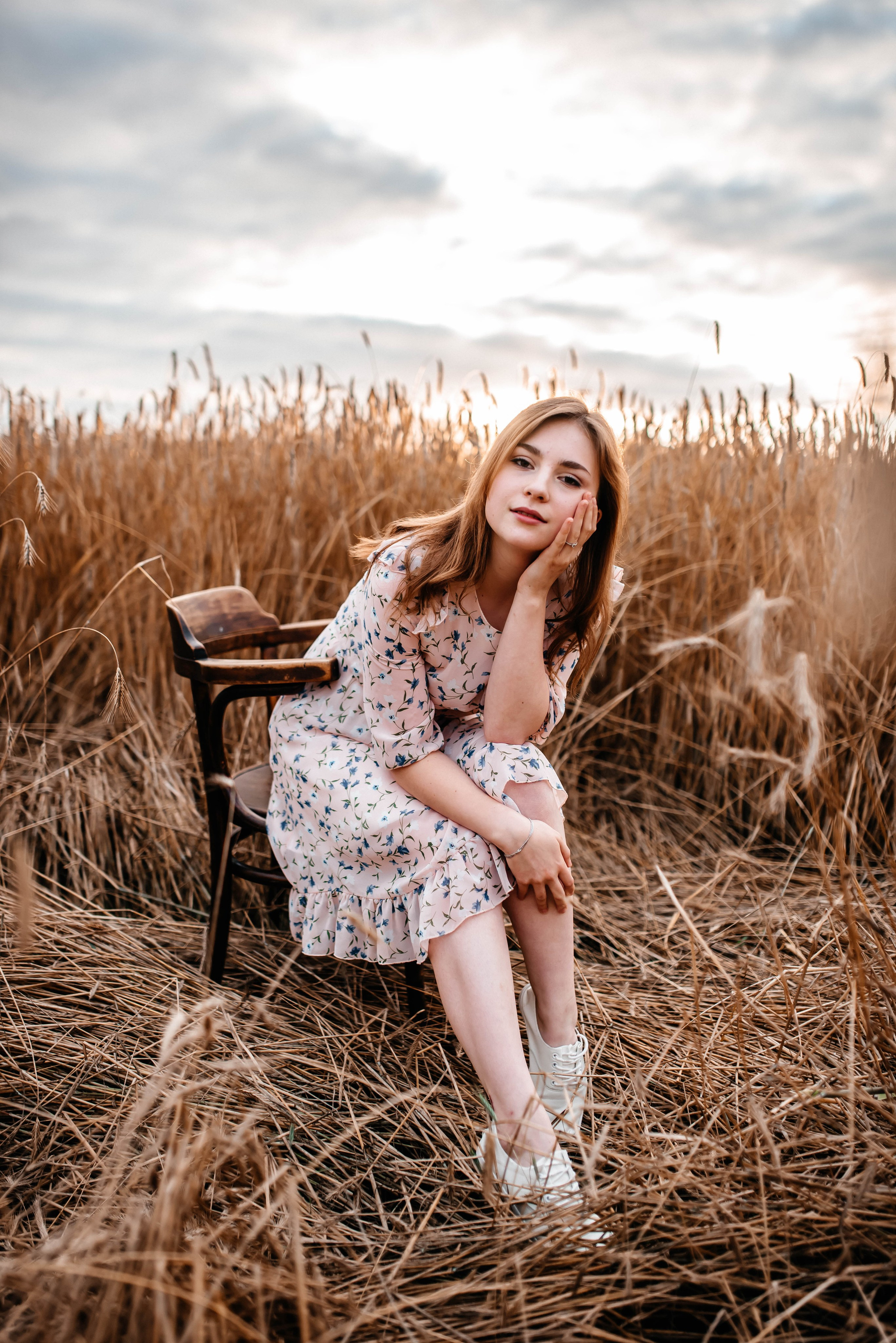 Маша, лето, закат. Главная