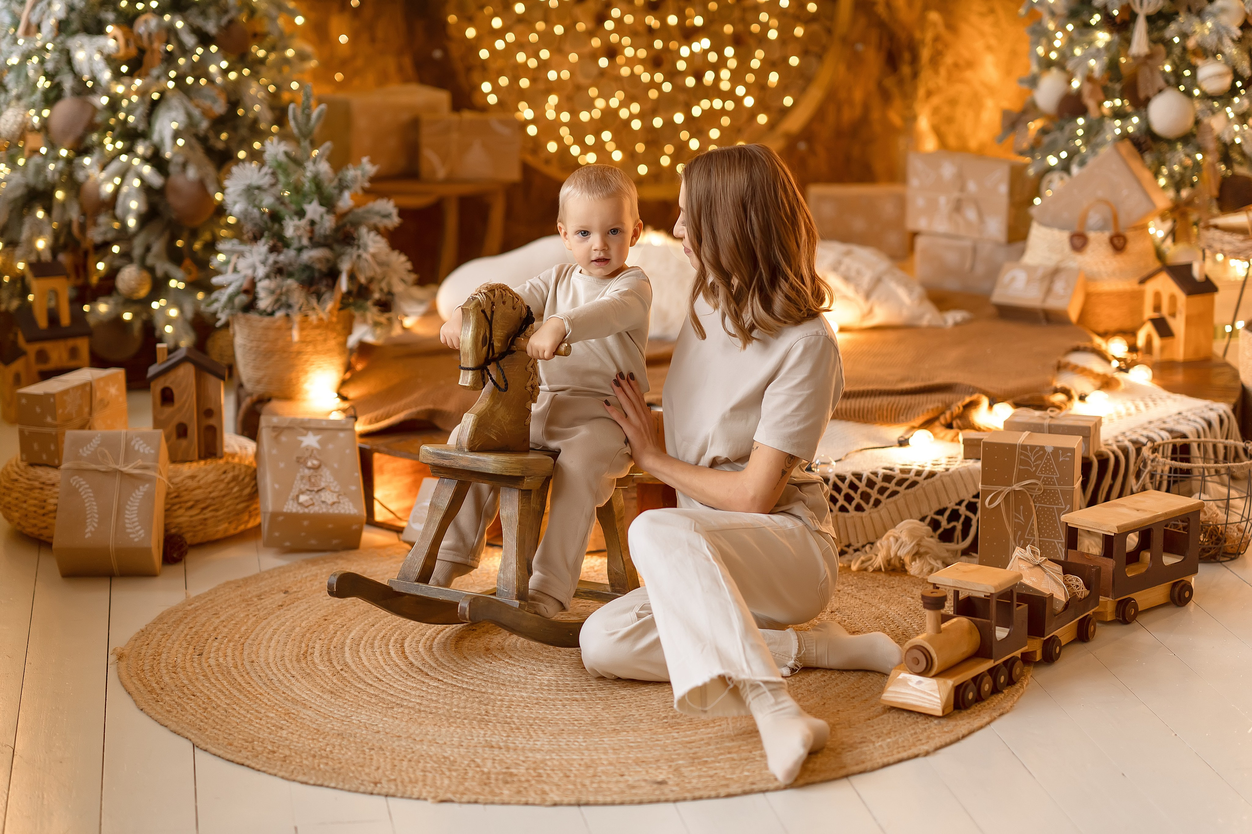 Новый год. Семейный и детский фотограф в Москве и Наталья Панасюк