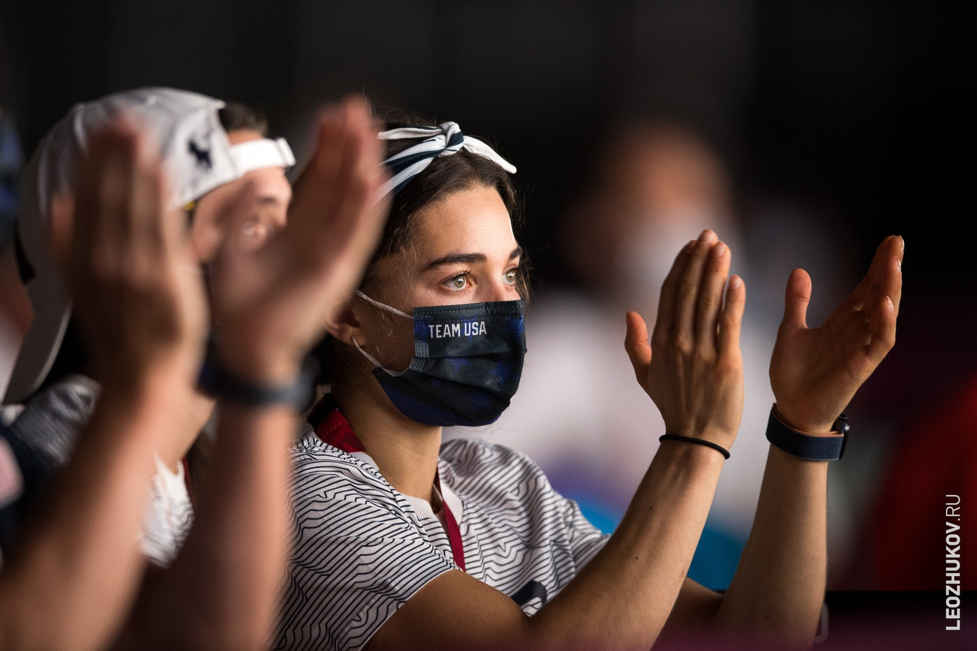 Tokyo-2020 Olympic games. Sports photographer Leonid Zhukov
