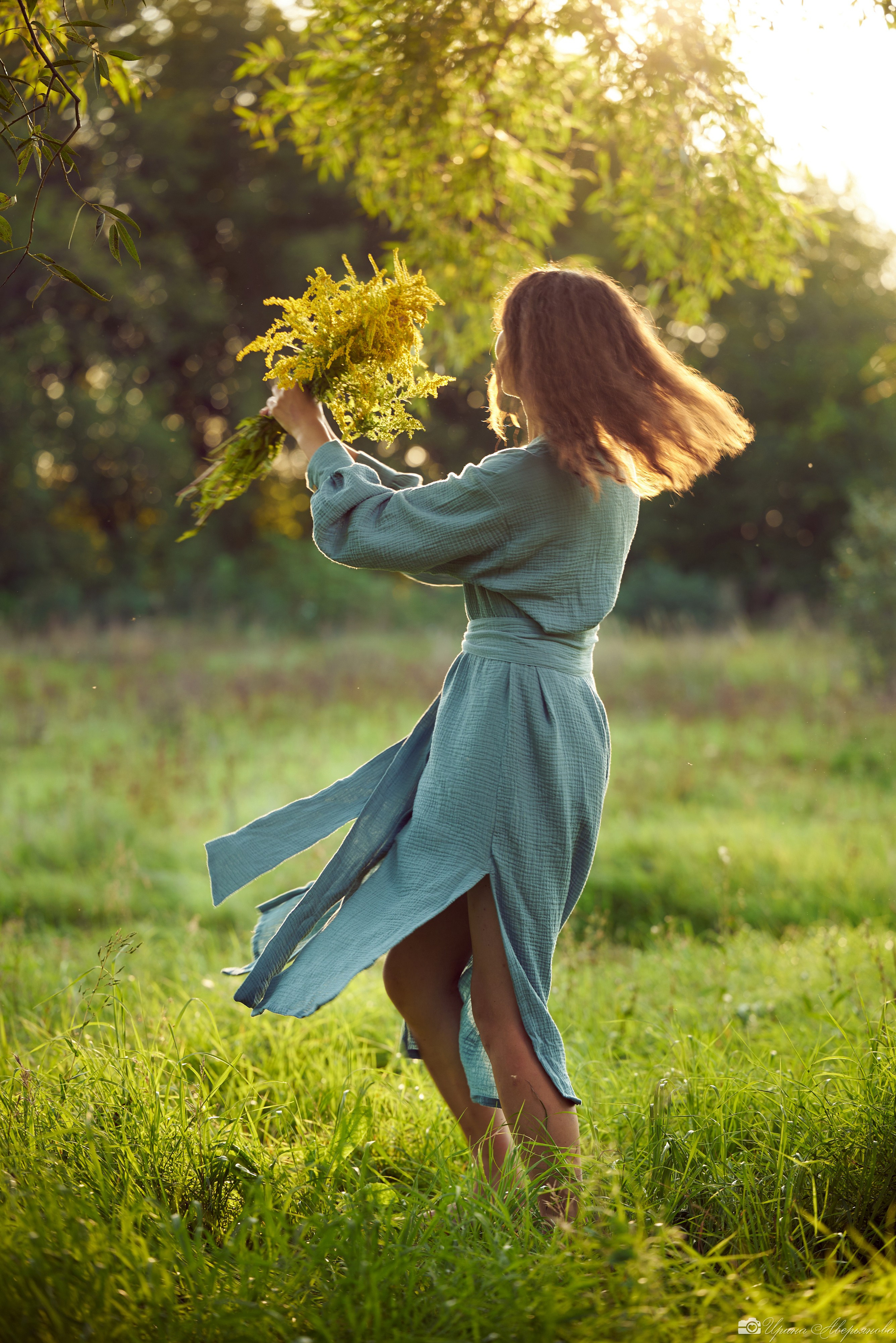 Фотосессия девушки на природе летом. Фотограф в Ульяновске Ирина Аверьянова