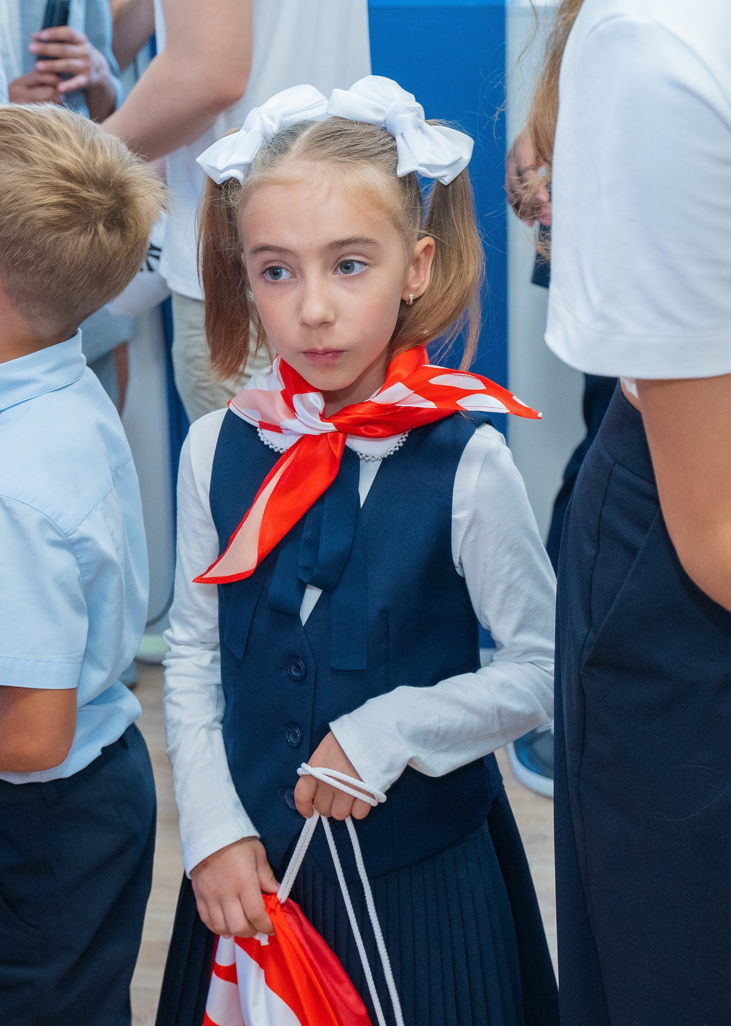 1 сентября в частной школе