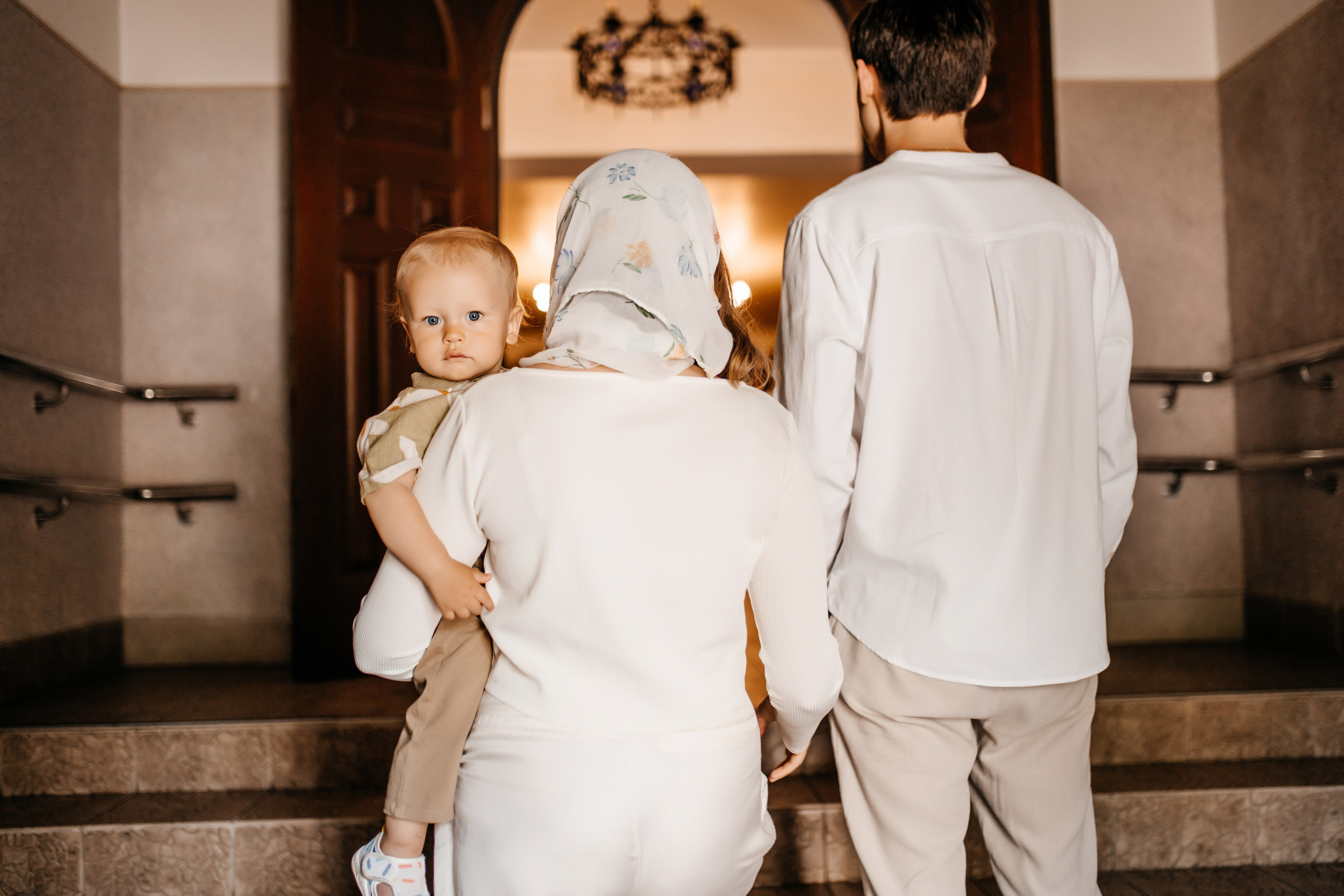 Крещение Андрея. Церковь Преображения Господня. Фотограф ВИКА МЕДУЗА