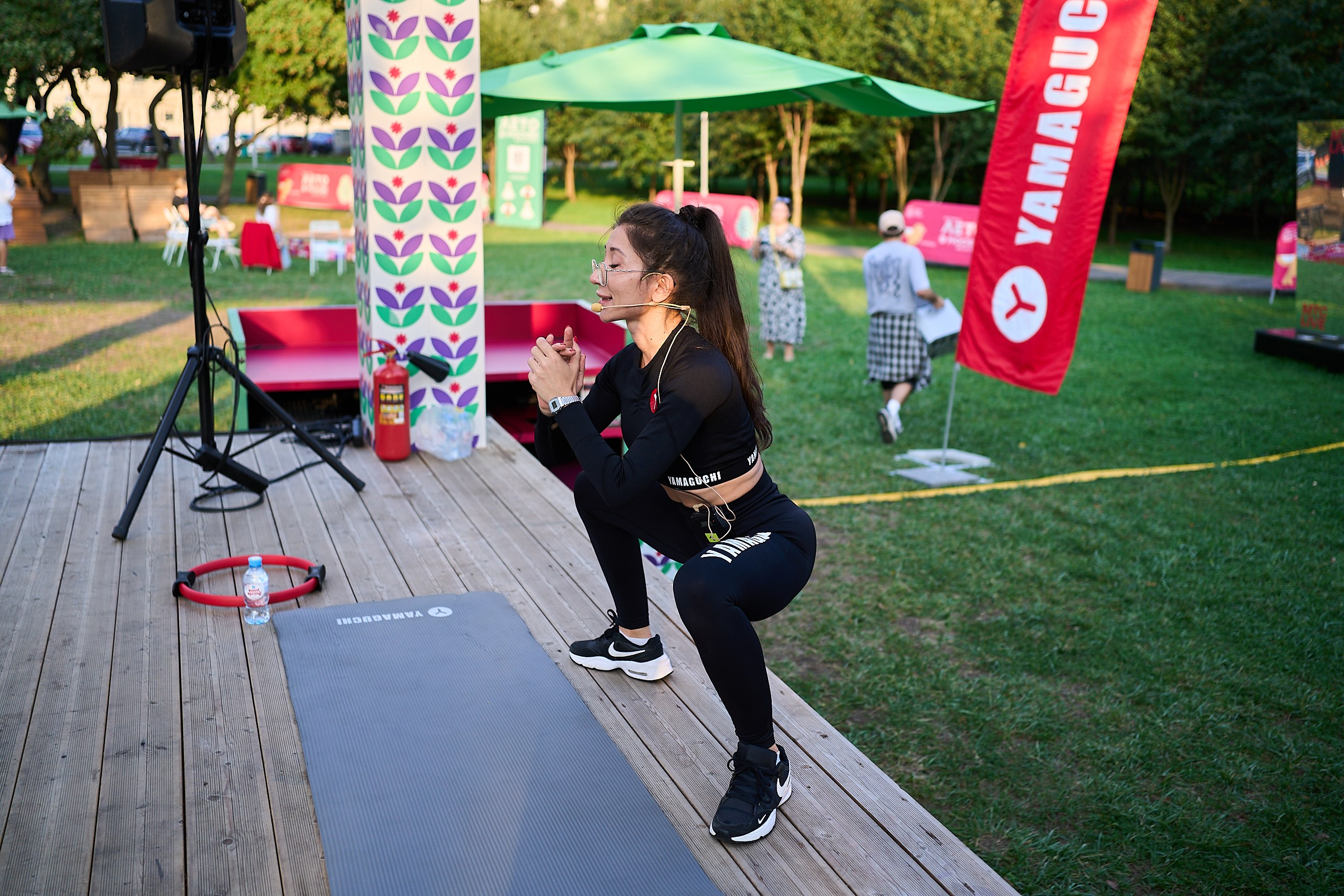 Yamaguchi / открытая тренировка «в стиле Пилатес». Фотограф и Видеограф в Москве. Олег Корушев