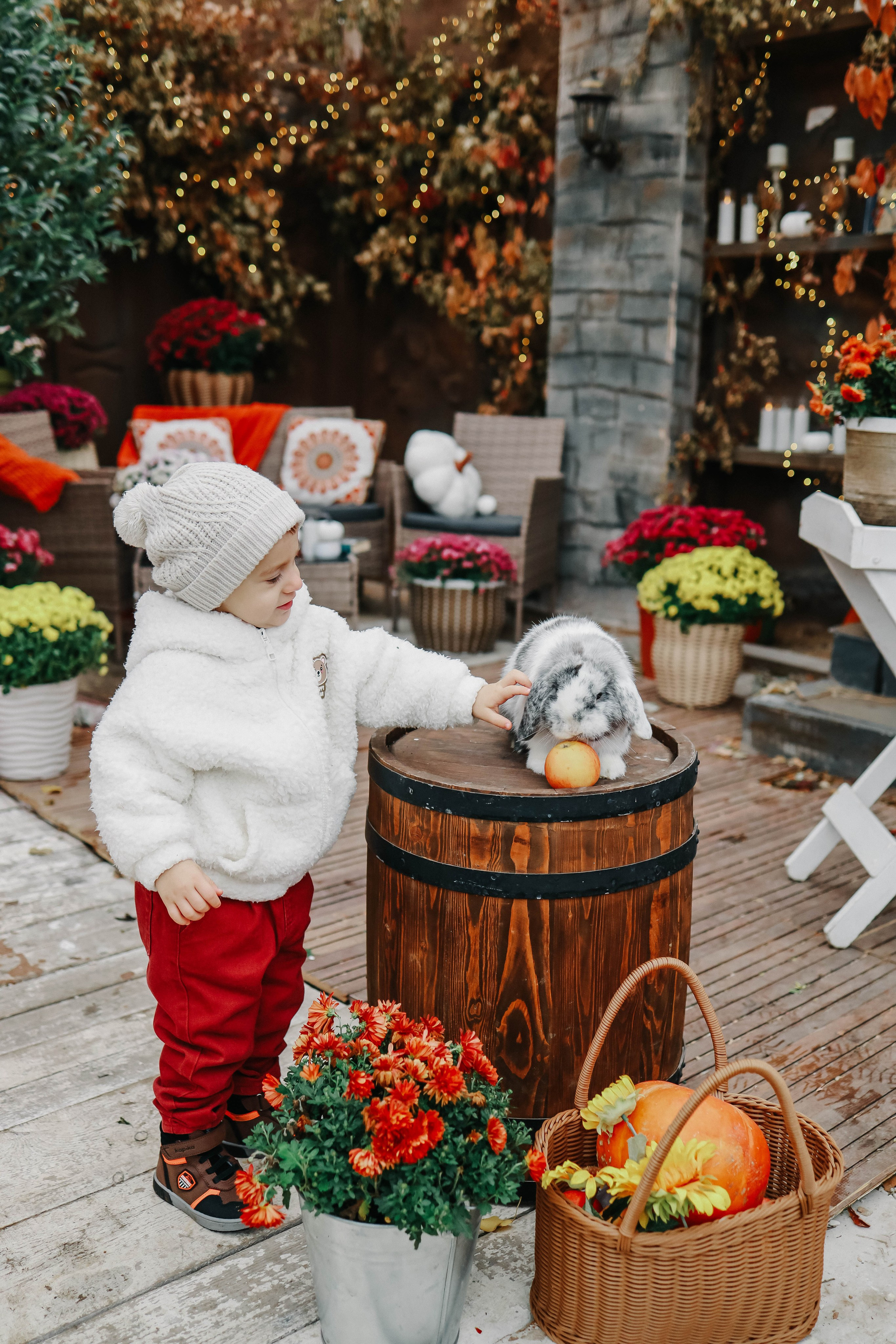 Осенняя фотосессия с кроликом!. Иванова Ирина Свадебный и семейный фотограф г. Уфа