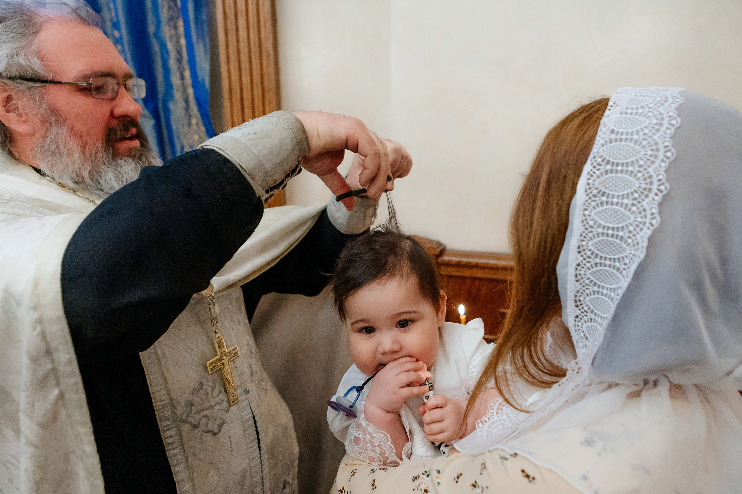 Крещение Амелии. Семейный и детский фотограф в Москве Александра Мак