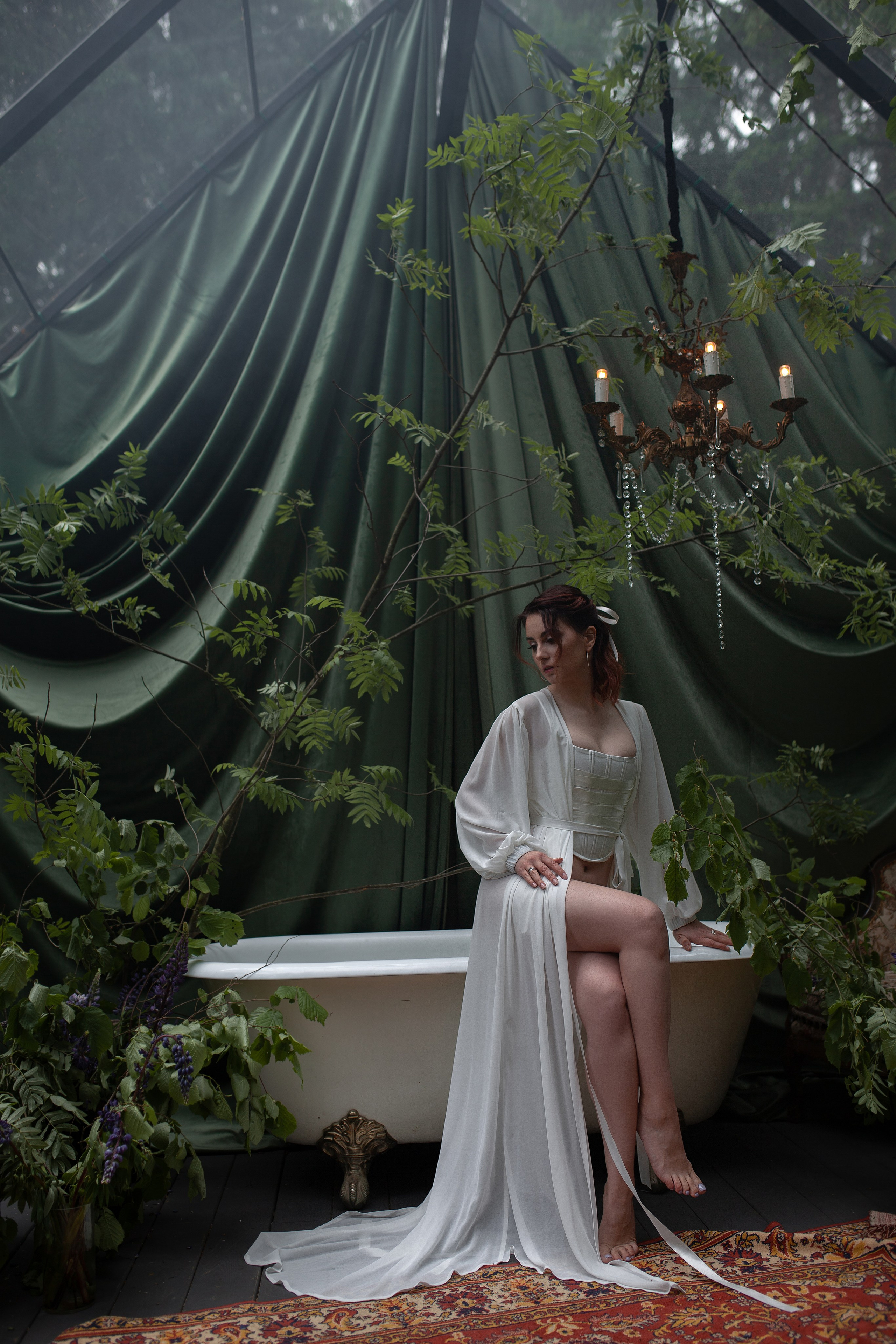 Накидка 'Mist'. Лиза Бродская — фотограф в Москве