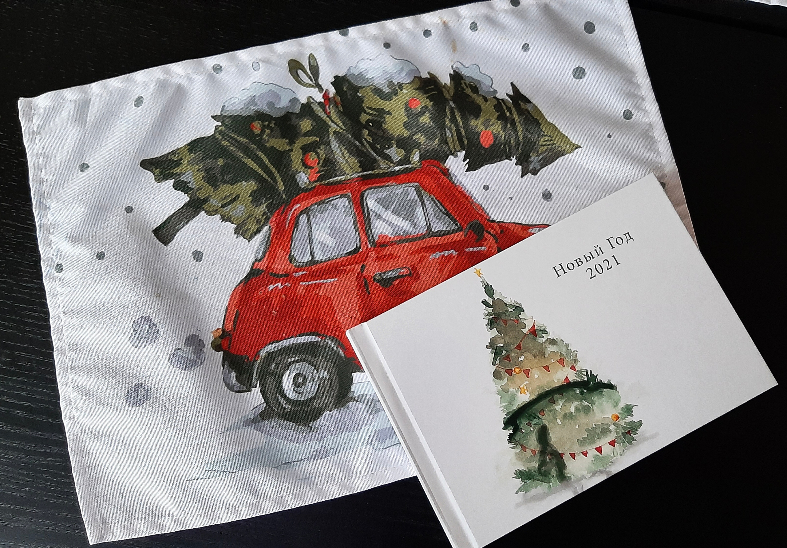 Новогодняя фотокнига. Минибук размером 23*16 см. Фотограф Котова Валентина
