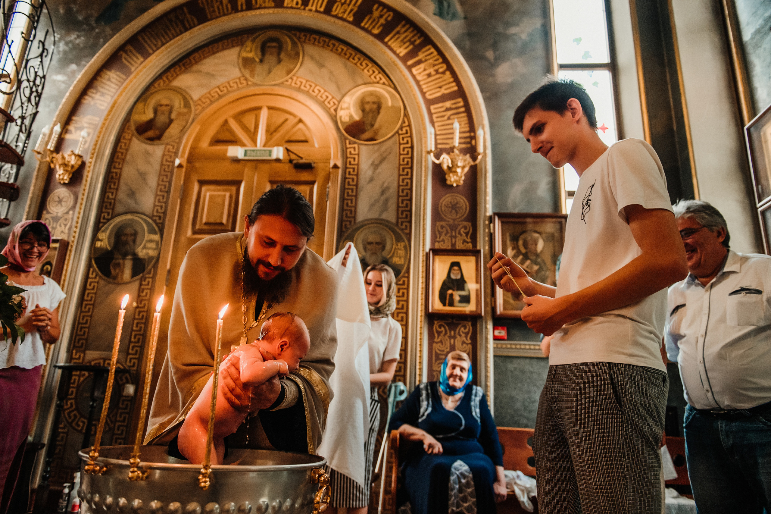 Таинство Крещения Ульяны. Фотограф Котова Валентина