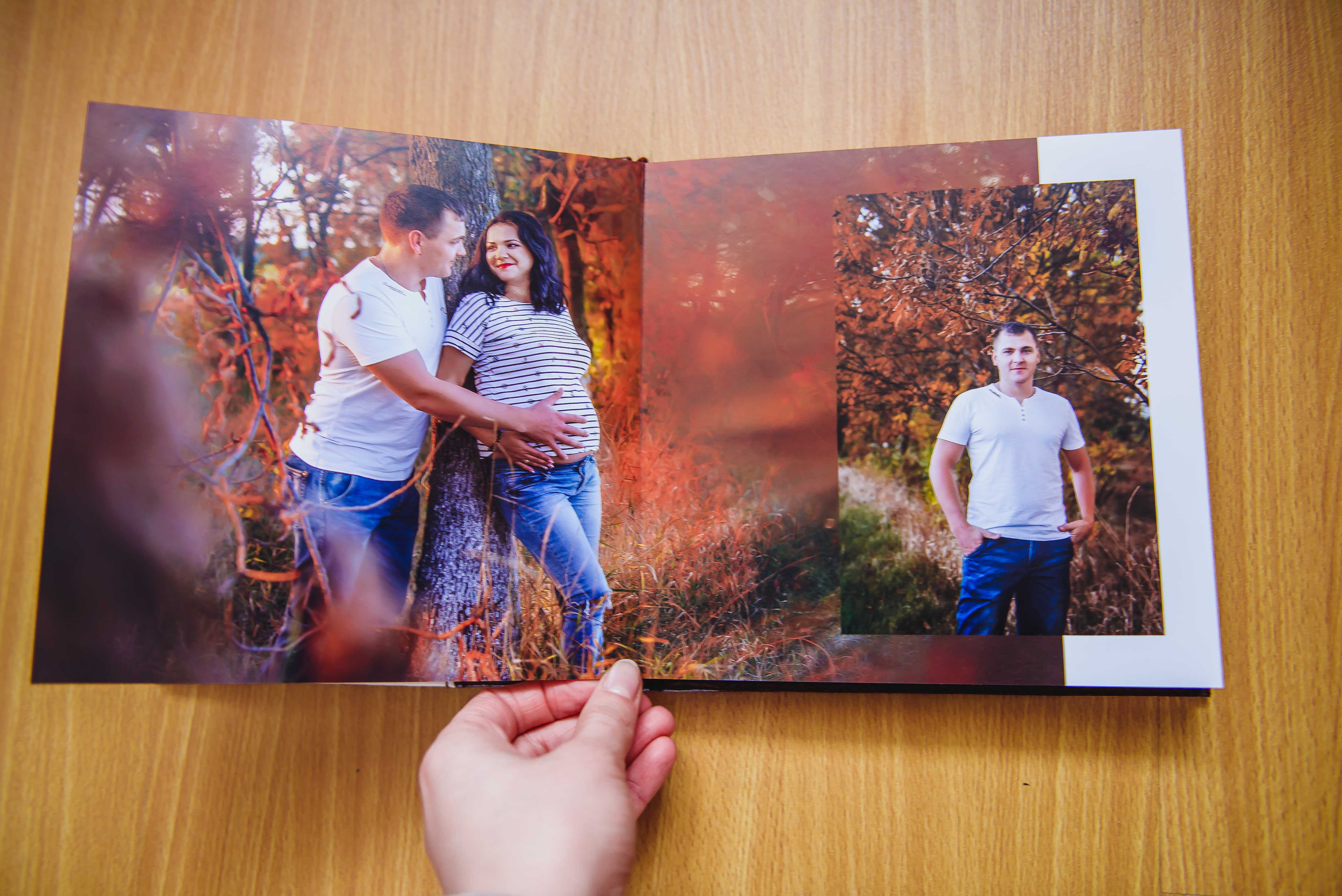 Фотокнига совмещенная. Выписка и первые дни жизни. Фотограф Котова Валентина