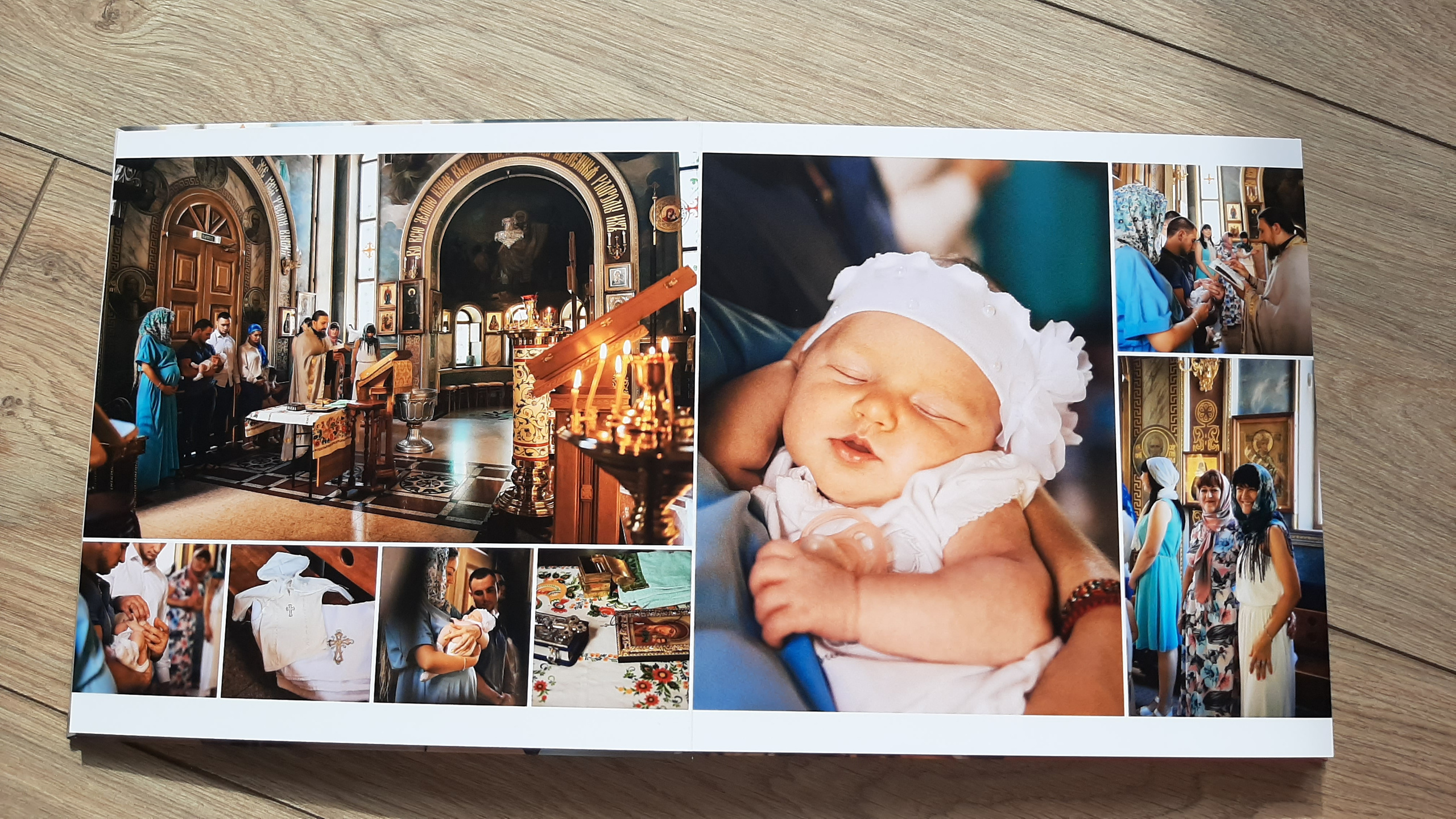 Таинство Крещения Николь. Выселки. Фотограф Котова Валентина