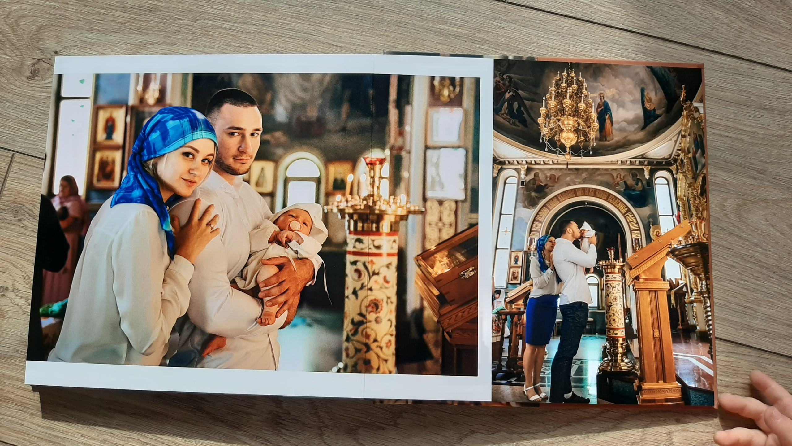 Таинство Крещения Николь. Выселки. Фотограф Котова Валентина