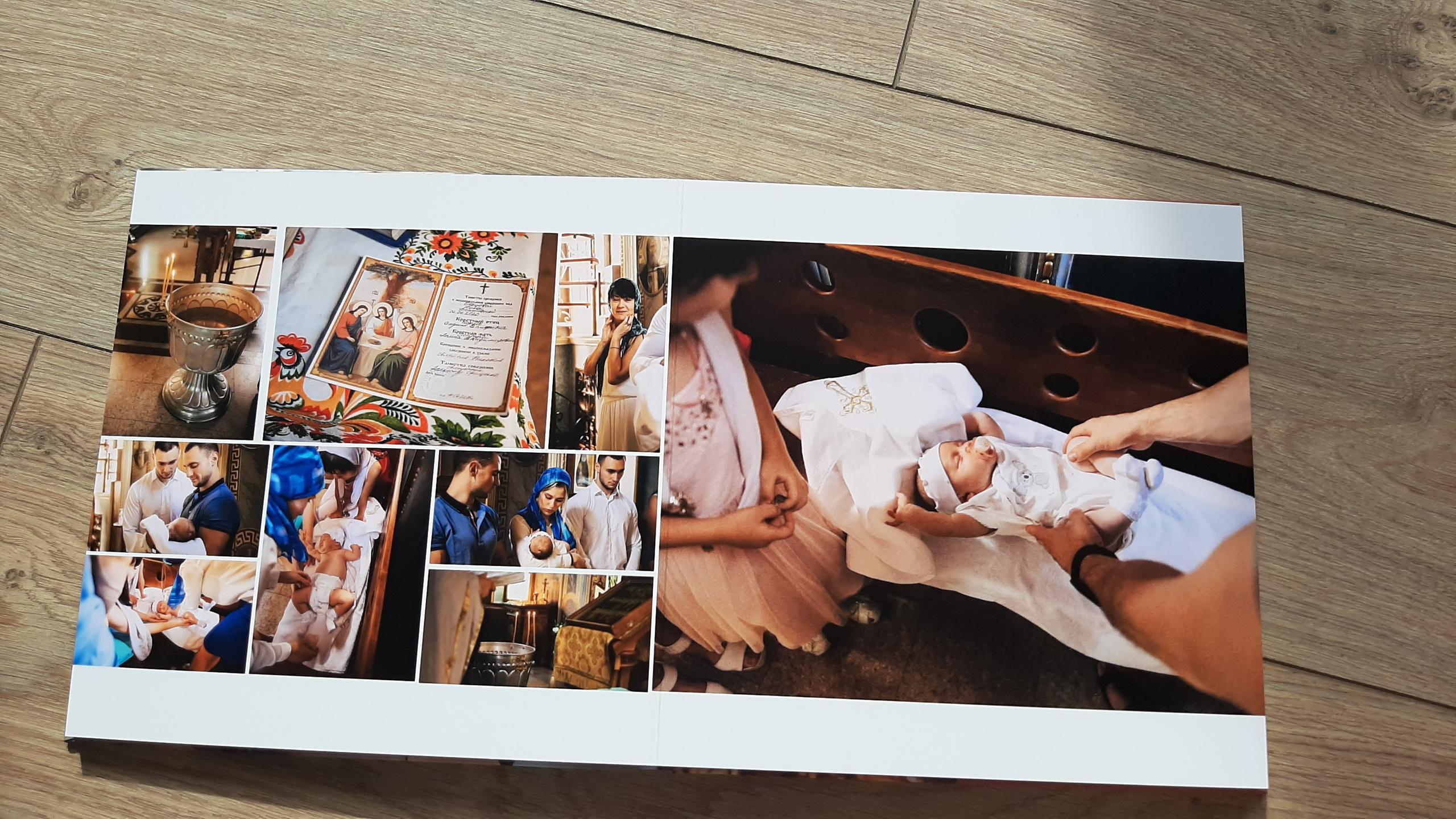 Таинство Крещения Николь. Выселки. Фотограф Котова Валентина