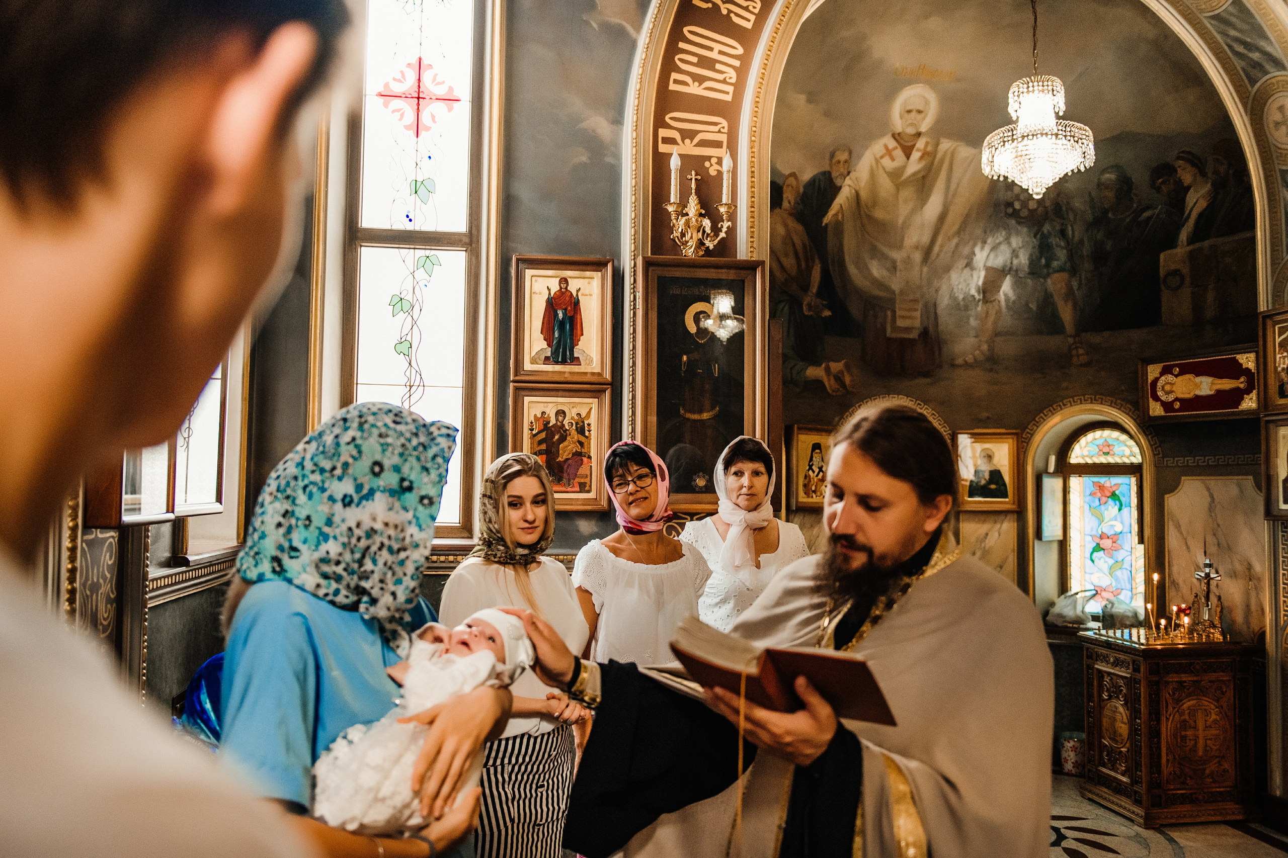 Таинство Крещения Ульяны. Фотограф Котова Валентина