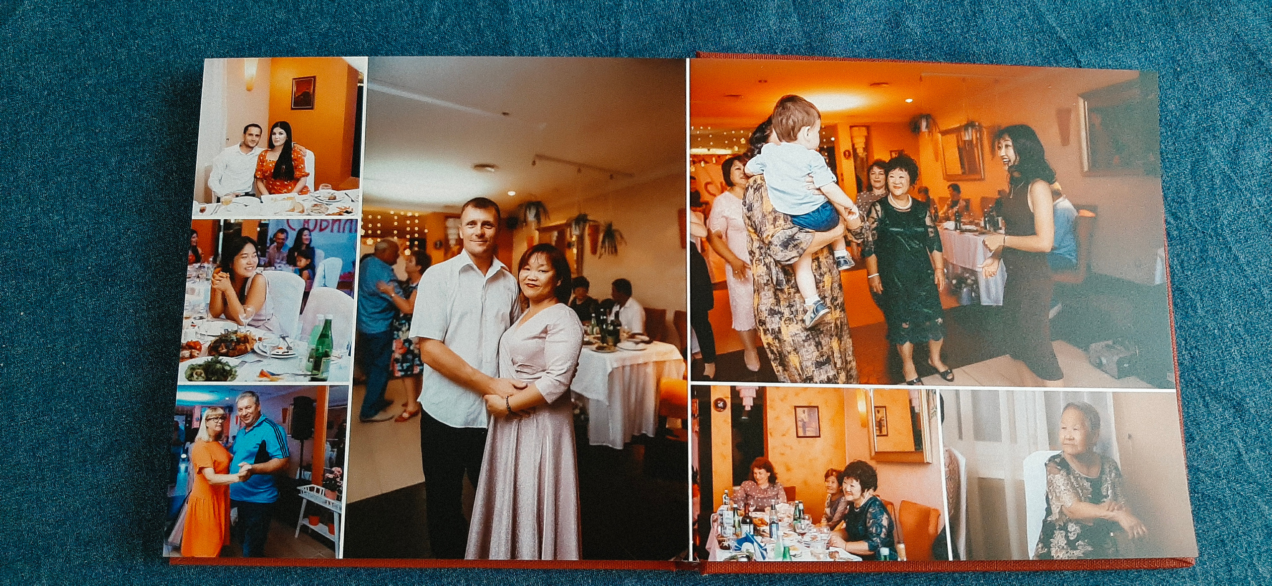 С юбилея. Фотокнига в подарок родителям. Фотограф Котова Валентина