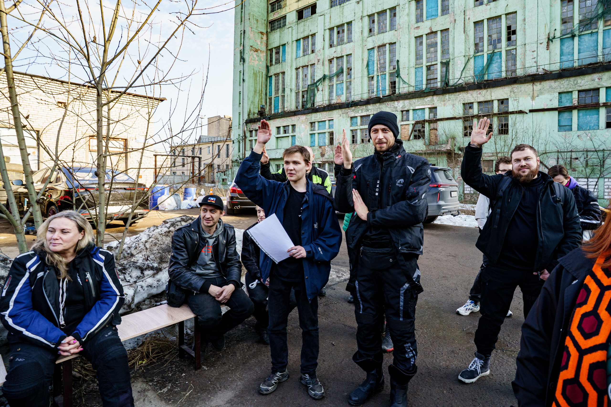 Прохват мотоклуба Norman Riders ч.2. Концертный и репортажный фотограф в Санкт-Петербурге Слава Пахомов