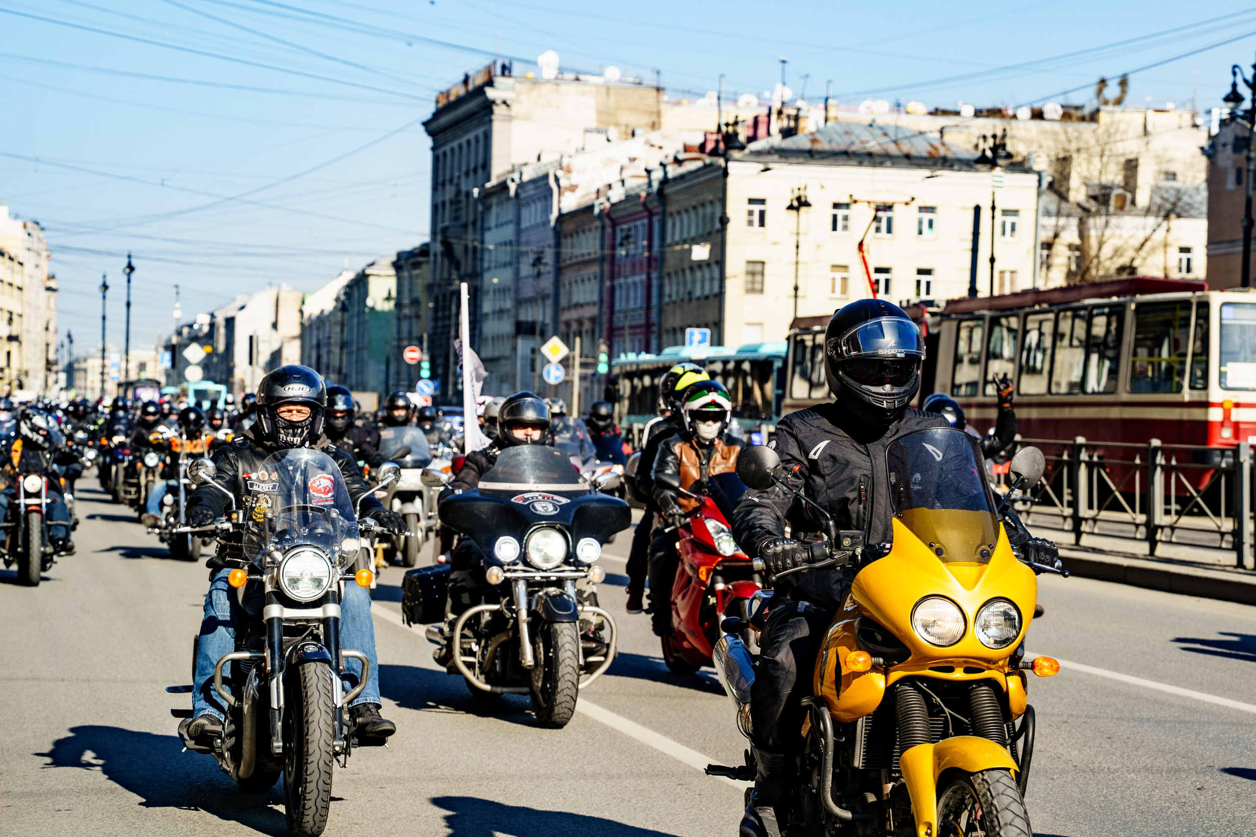 Прохват мотоклуба Norman Riders ч.1. Концертный и репортажный фотограф в Санкт-Петербурге Слава Пахомов