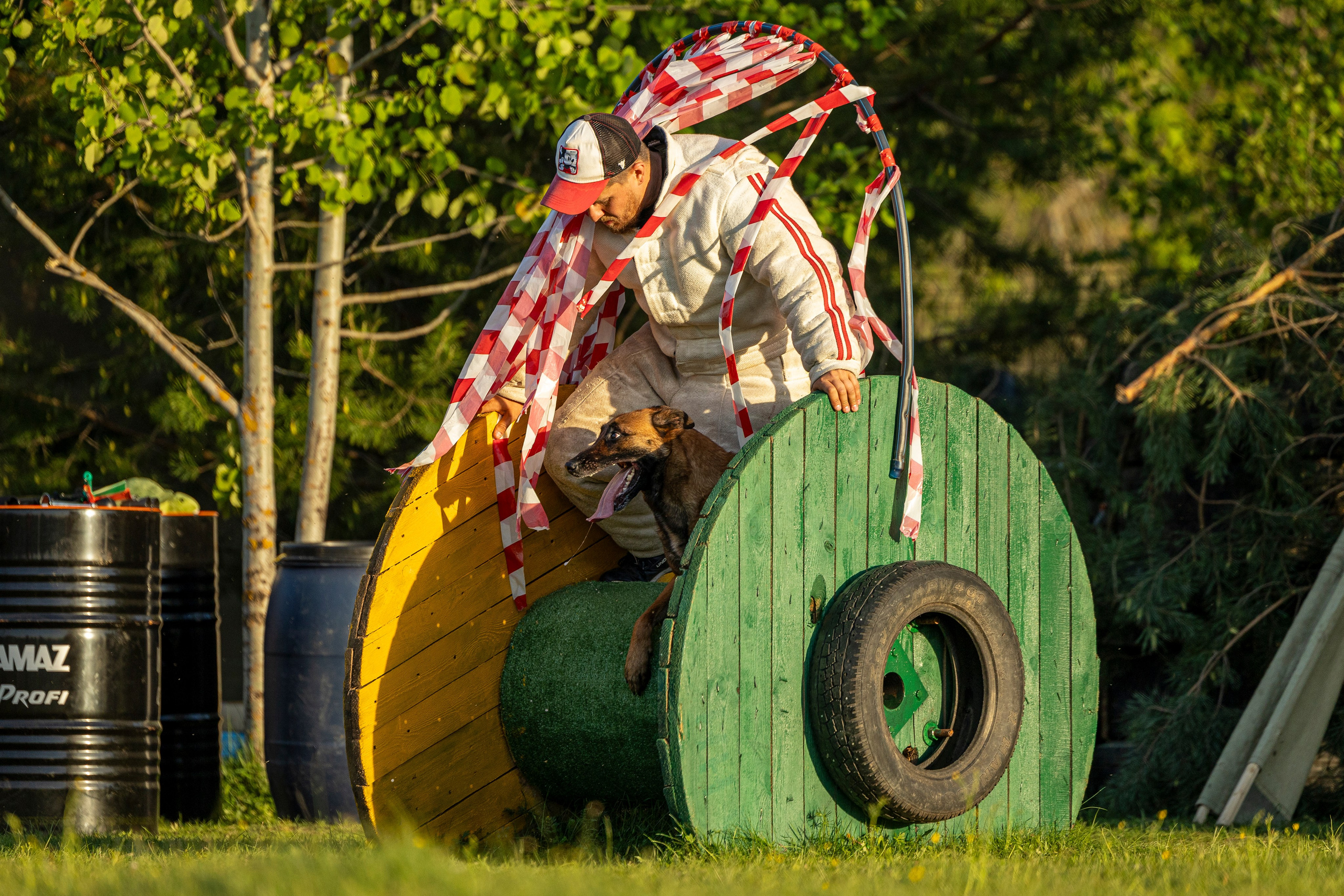 Испытания по мондьорингу в Нижнем Новгороде. Фотограф-анималист Анна Маринич