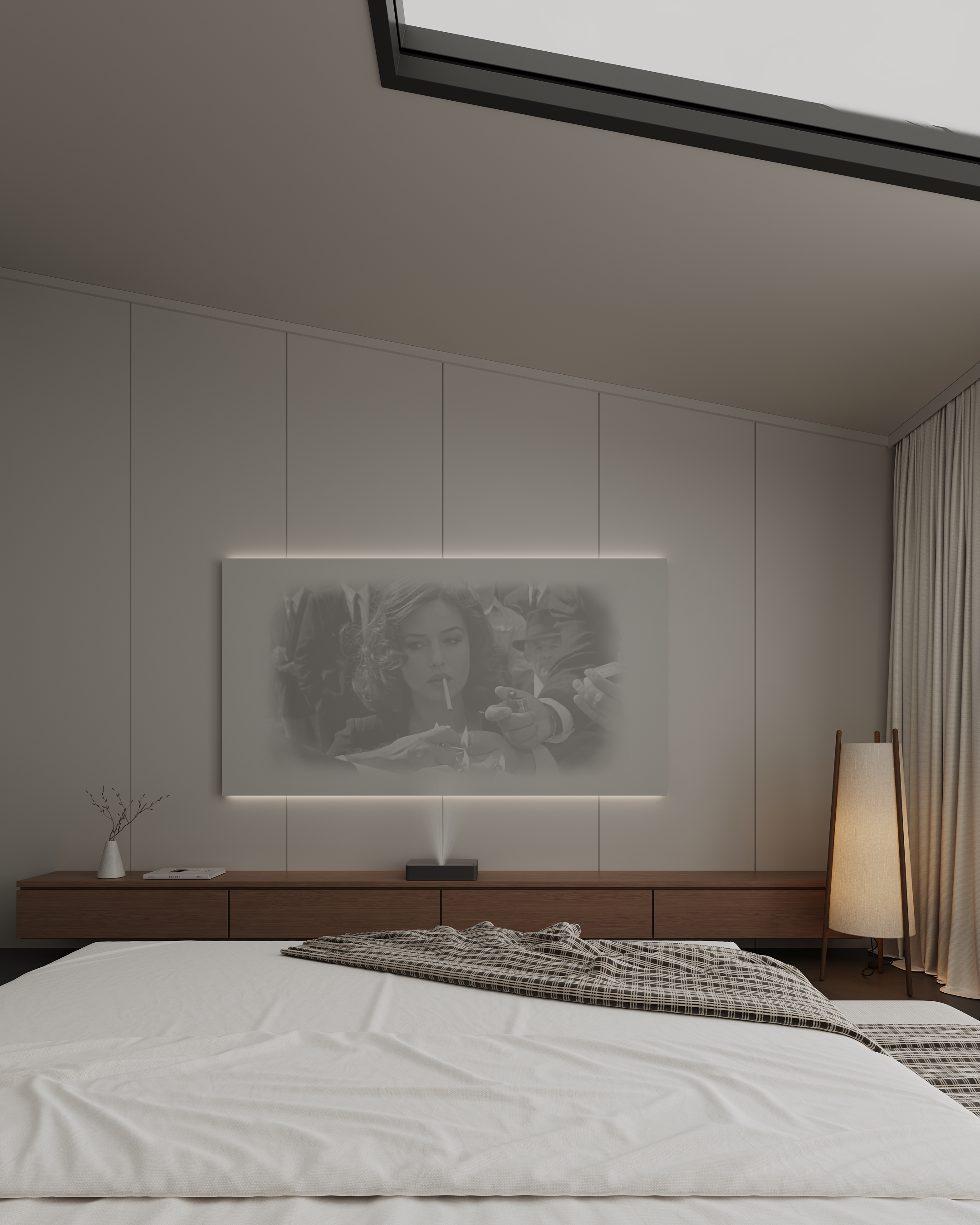 Визуализация спальни. 3D визуализация интерьеров | фотореализм