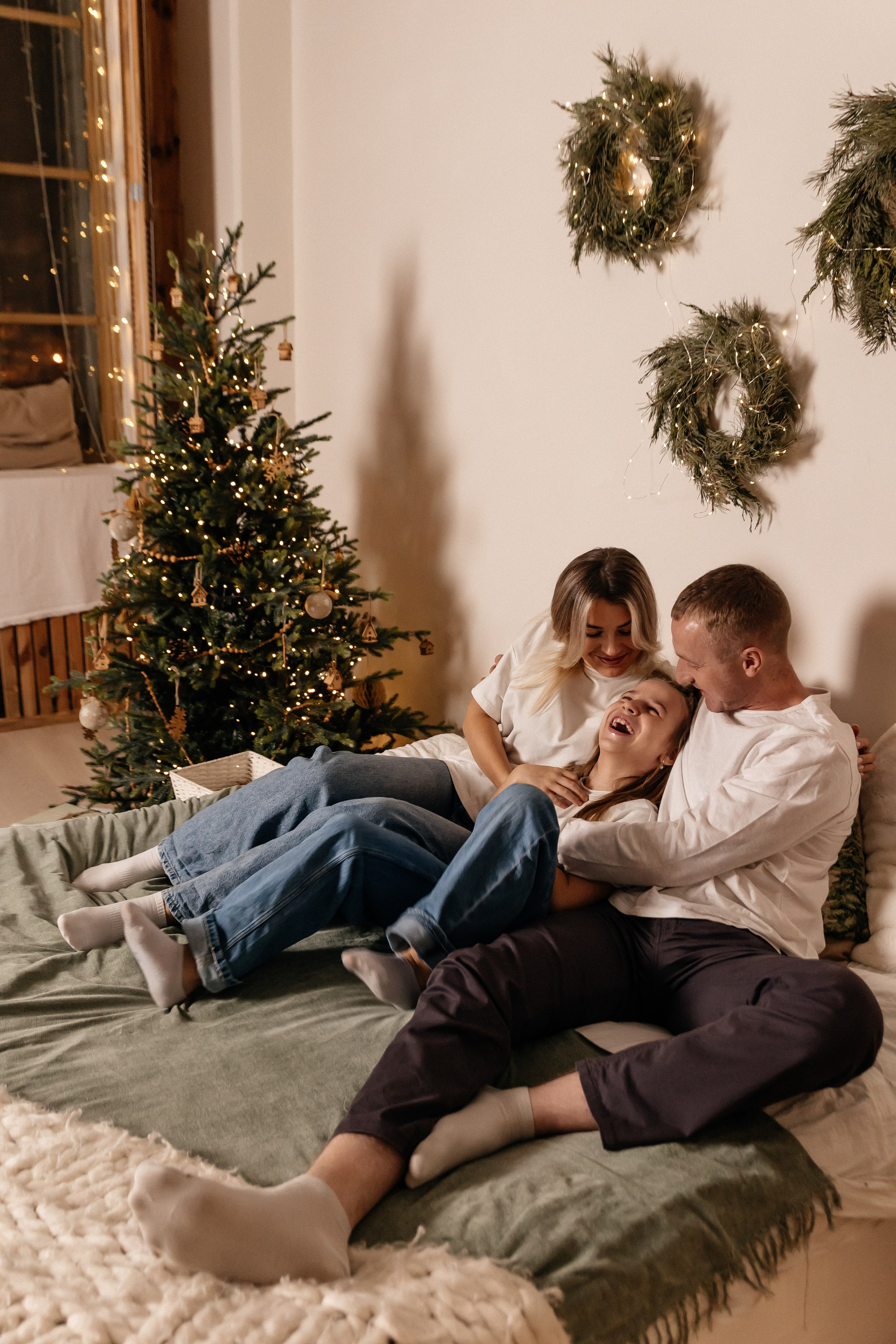 Настя, Дима и Ева. Семейный фотограф Минск Усова Ольга