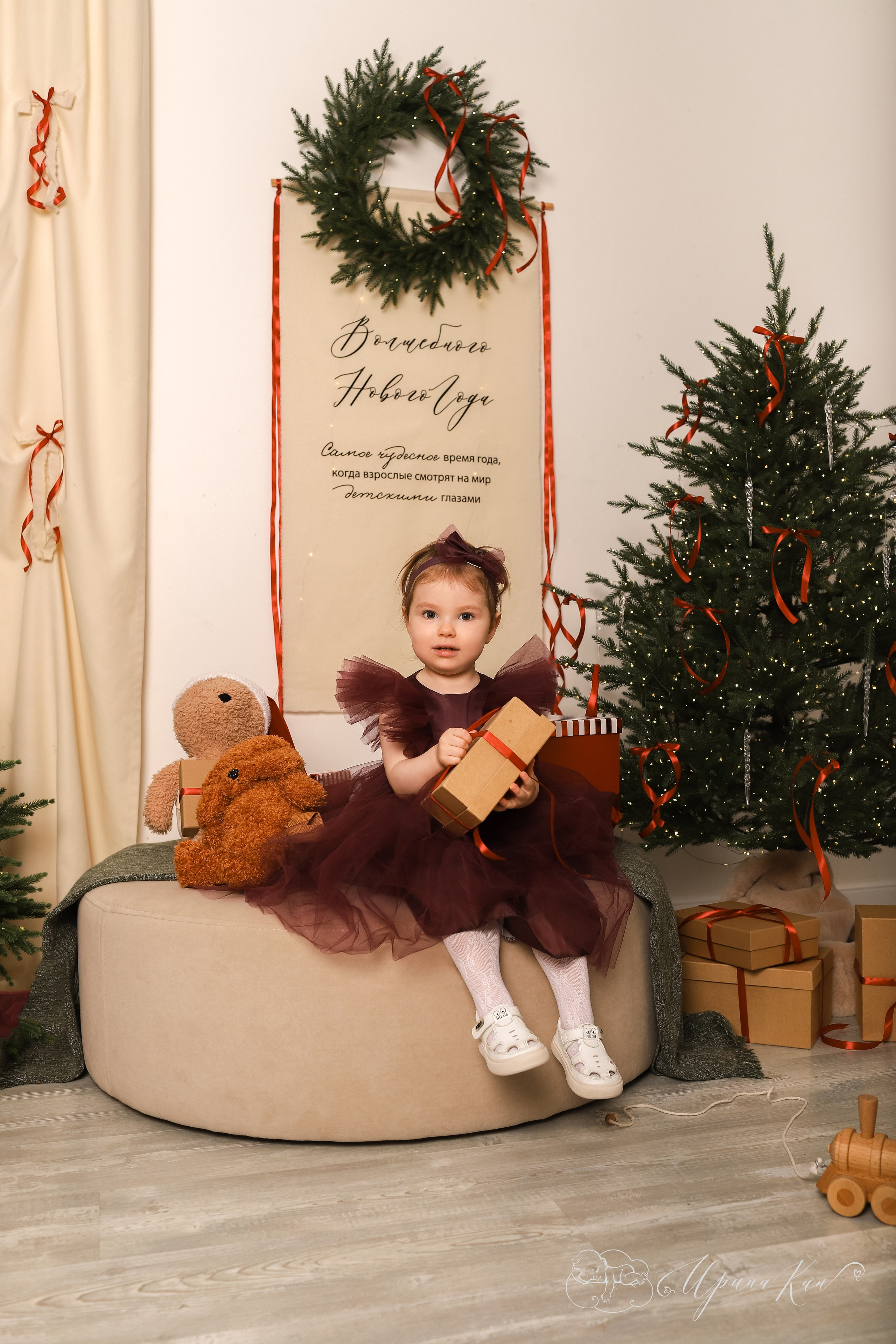 Новогодние фотосессии. Ирина Кан Фотограф новорожденных в Екатеринбурге