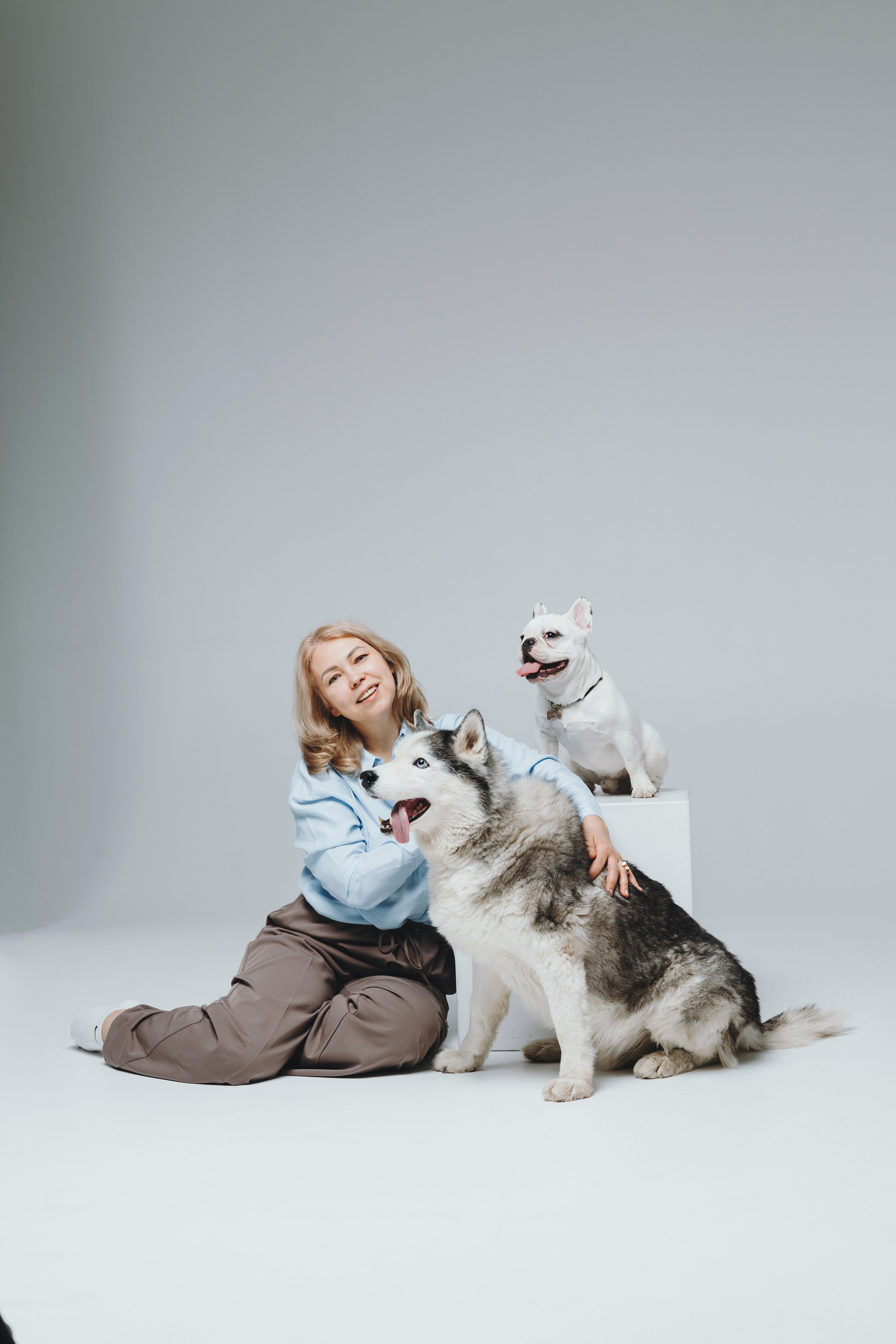 Елена, Дмитрий, Джем и Зефир. Фотограф — анималист Владивосток, Алина