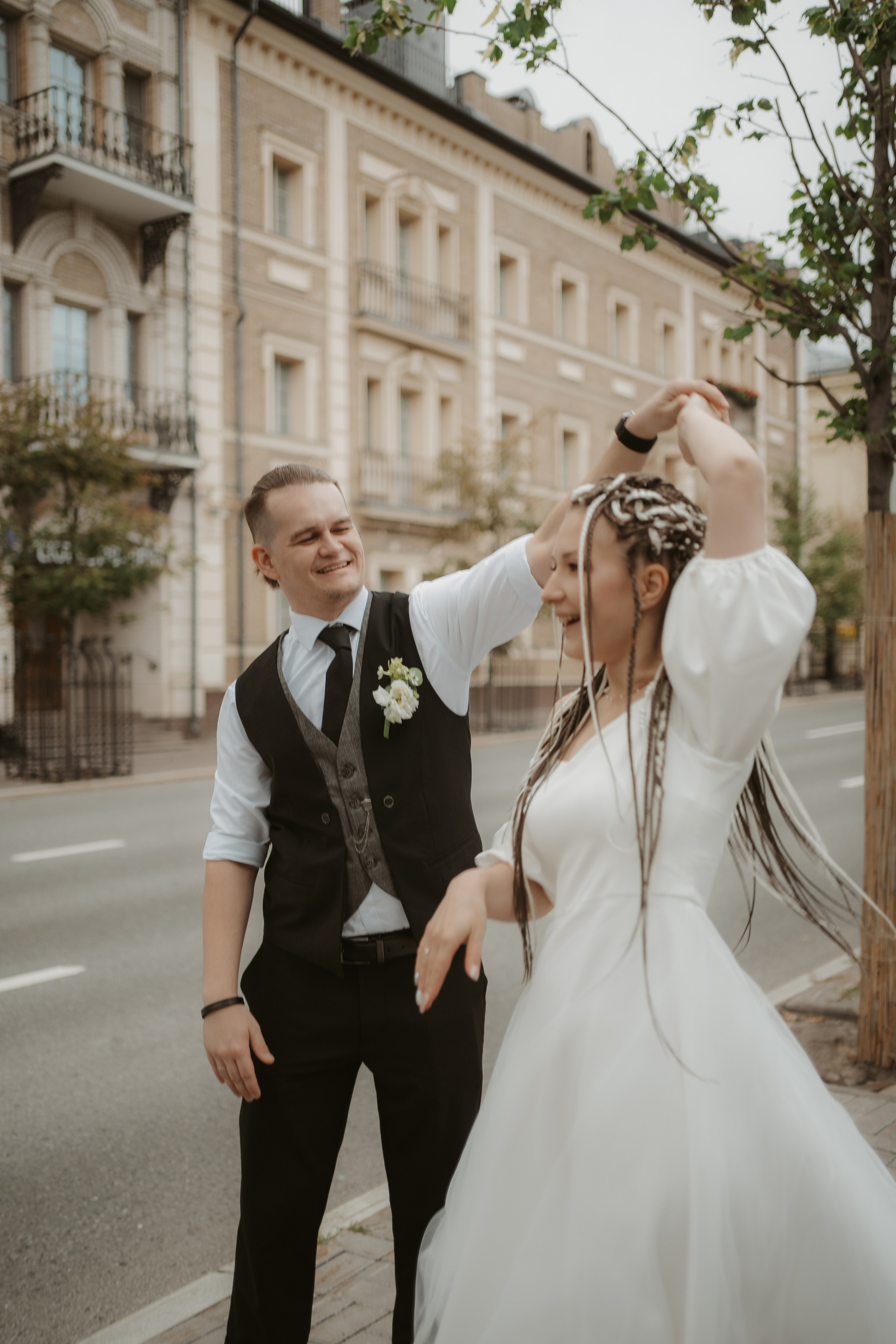 Женя и Рита, свадебная прогулка по Казани. Портретный фотограф в Казани, Красной Поляне и Сочи Анна Кузнецова