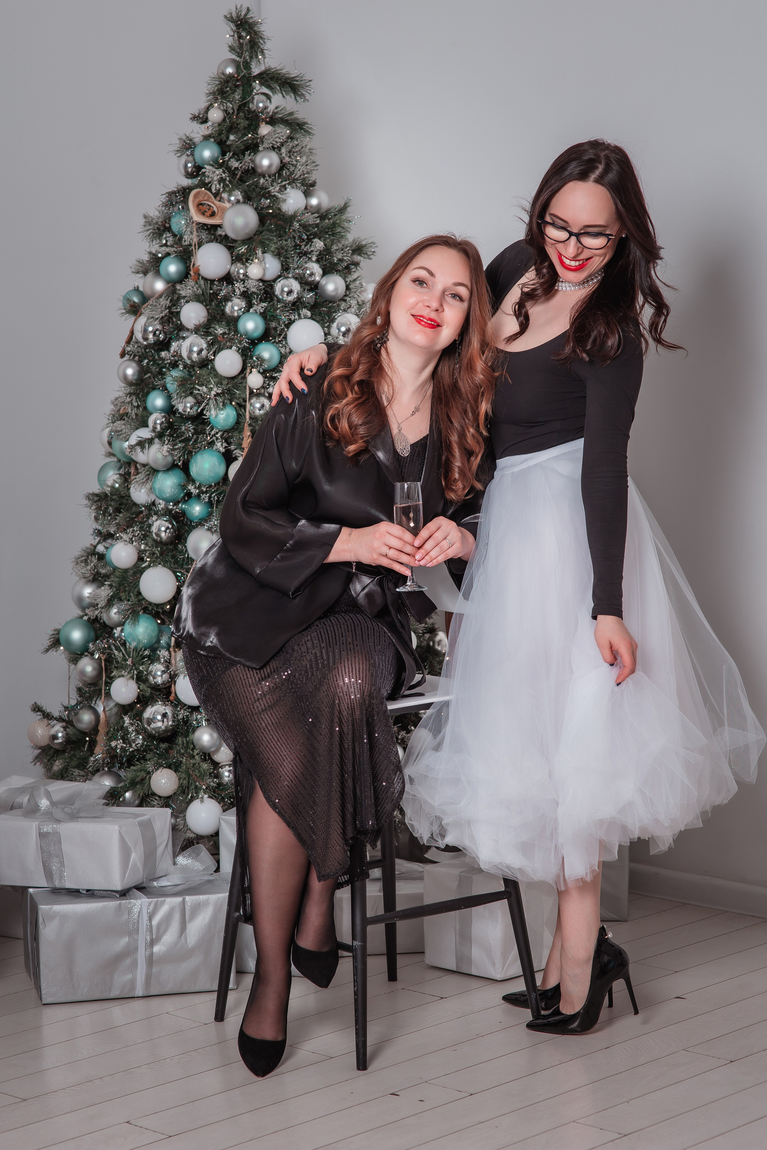 Новогодний девичник. Семейный фотограф в Москве Наталья Чуб, заказать Фотокнигу