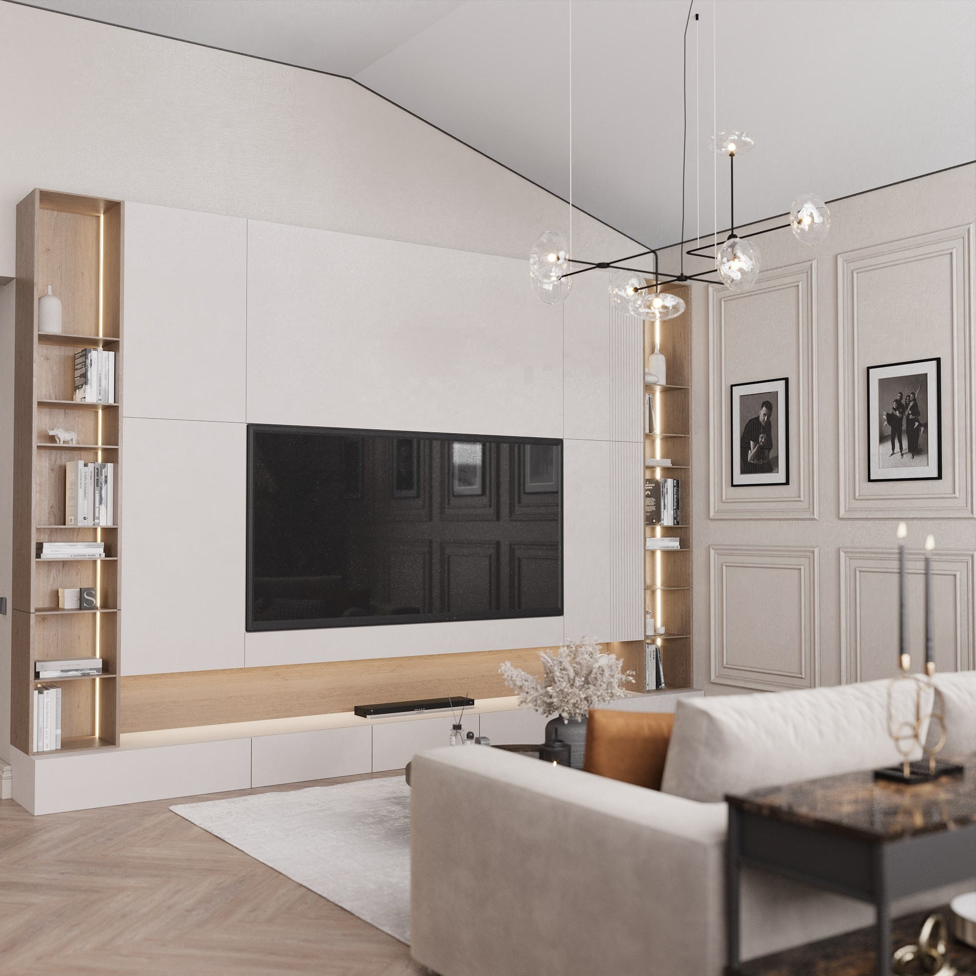 Жилой дом 203 м² в ЖК Европейский-2. БК студия дизайна интерьера