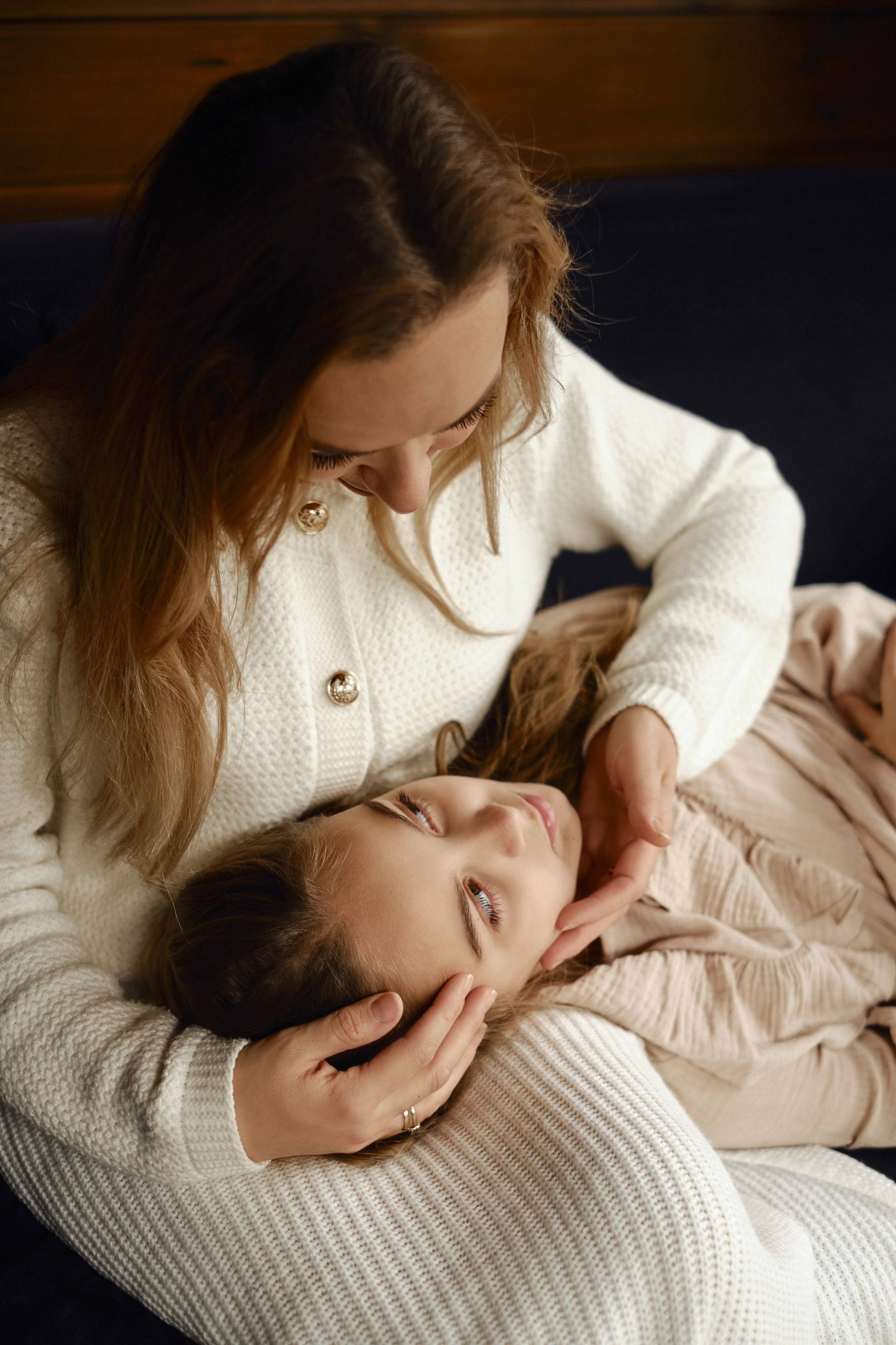 Семейная новогодняя фотосессия в фото-доме. Свадебный фотограф Челябинск Кристина Кулецкая