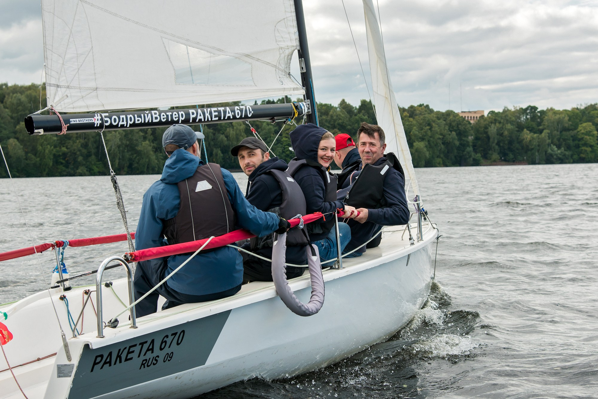 Парусная регата. Anzhina1.wfolio.pro