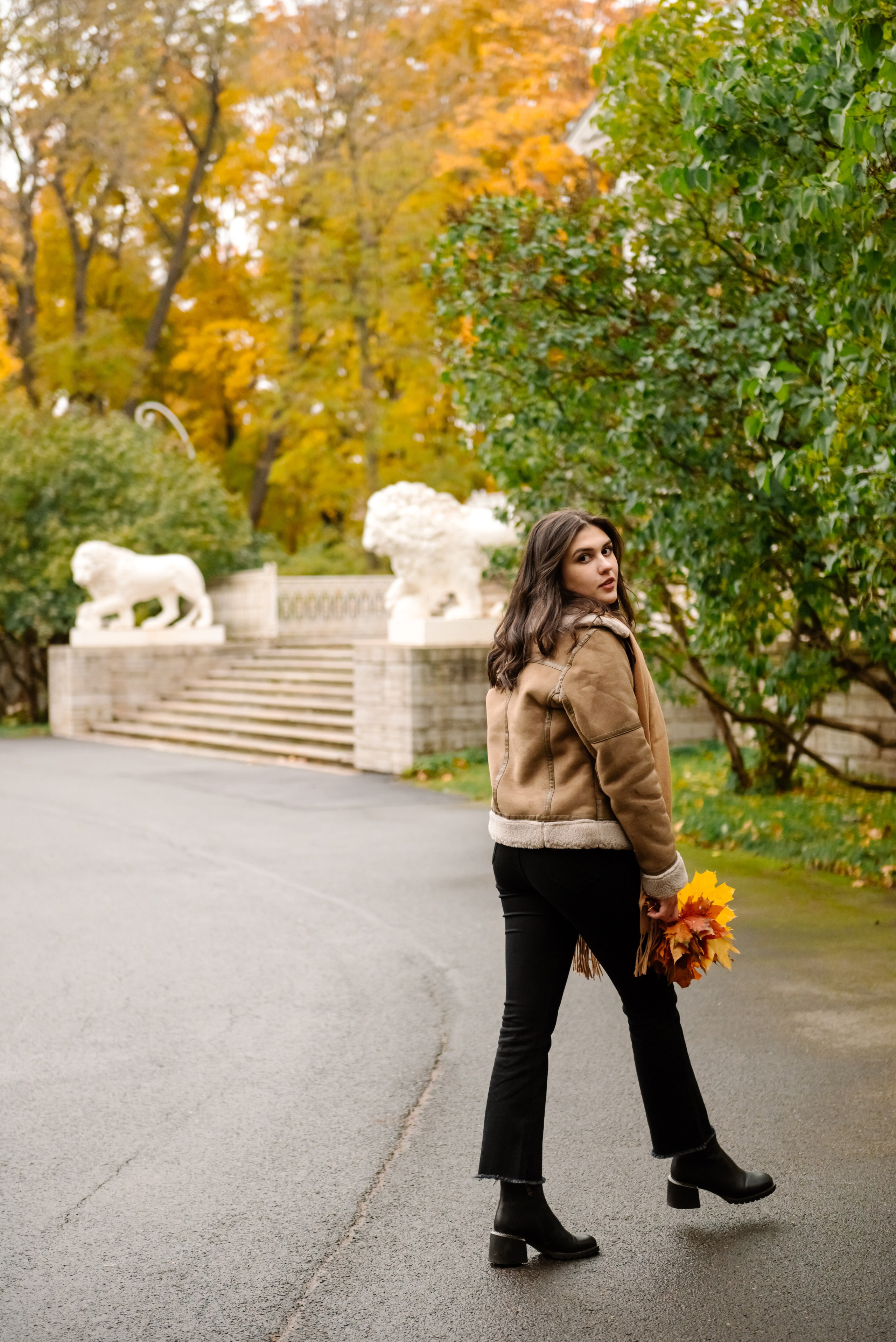 Осенняя фотосессия в Питере на Елагин острове. Свадебный и сеейный фотограф в Санкт-Петербурге Елена Худякова