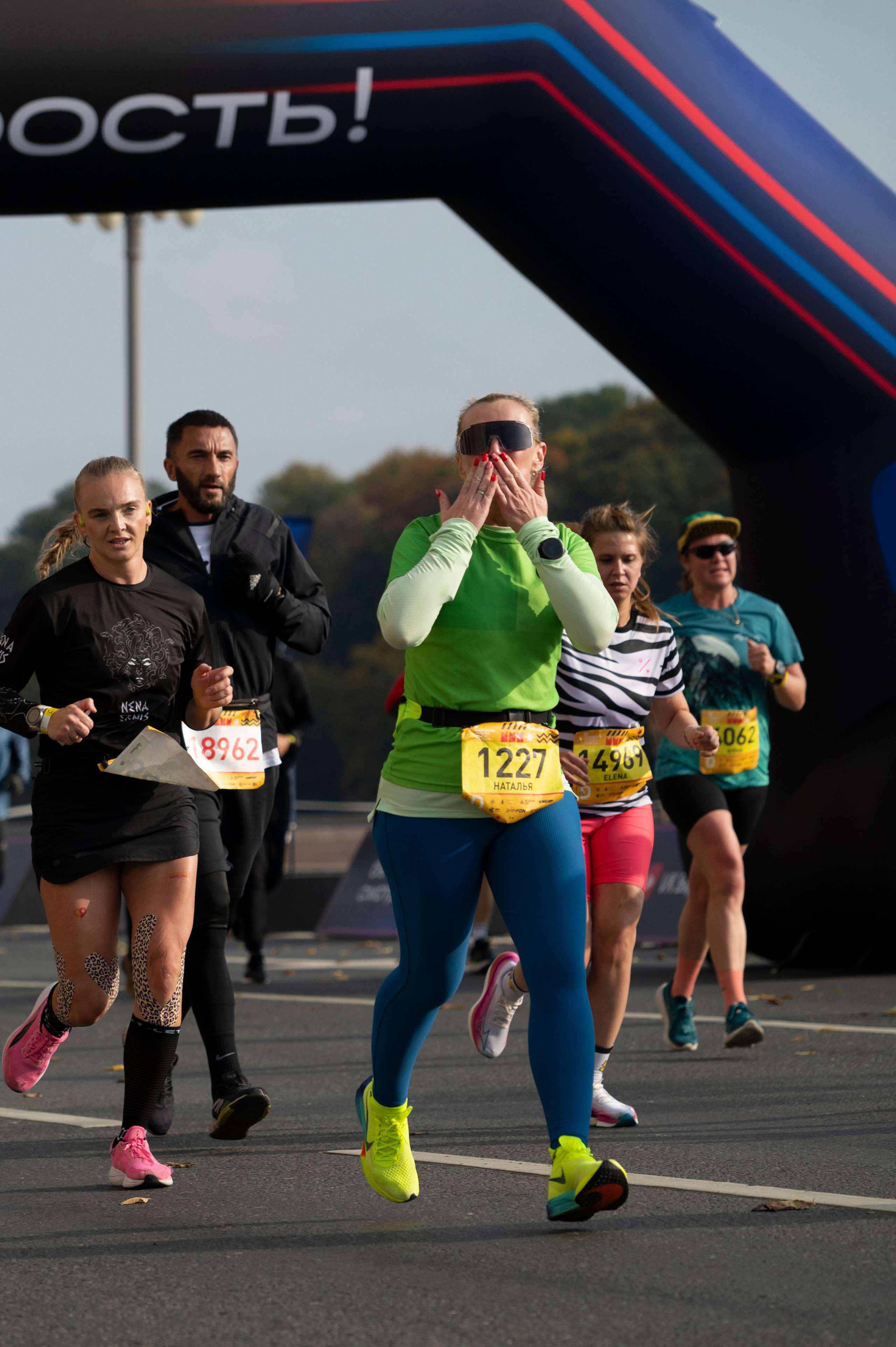 Спортивные мероприятия: Московский марафон 2024. Фотограф Михаил Волков