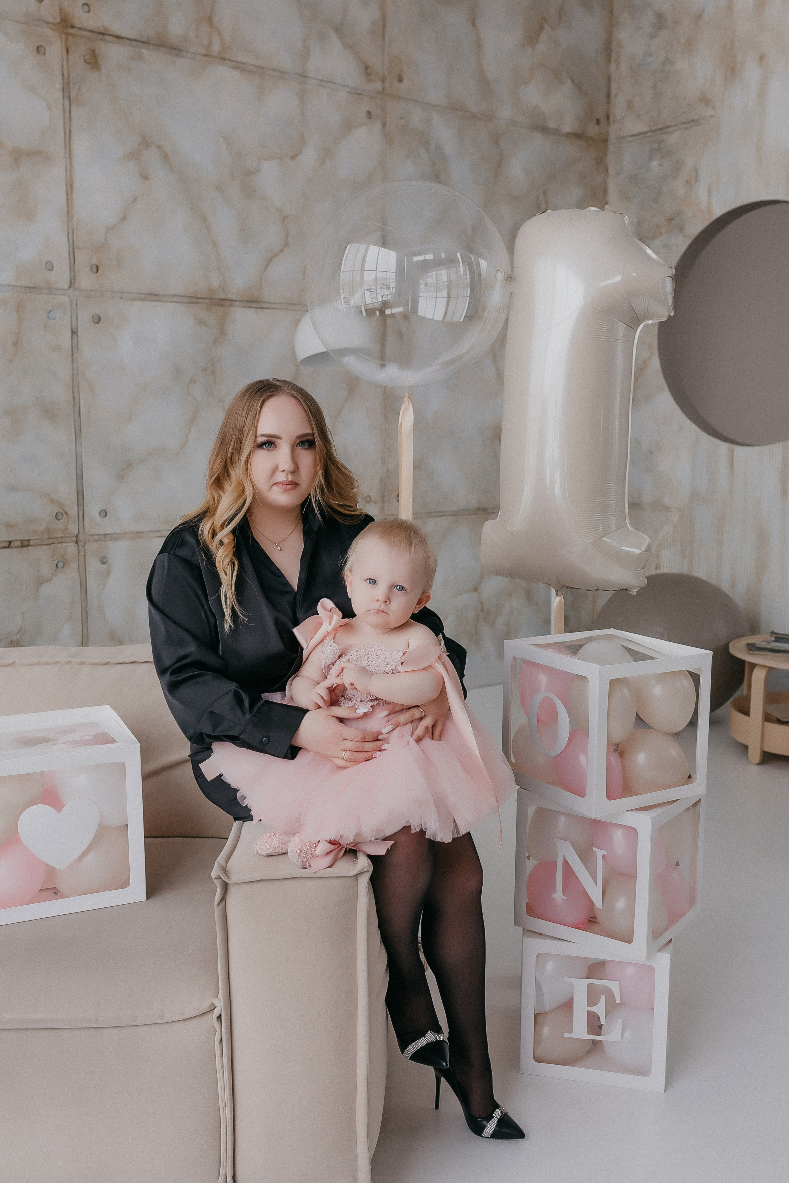 Виктории 1 год. Семейный фотограф в Сургуте