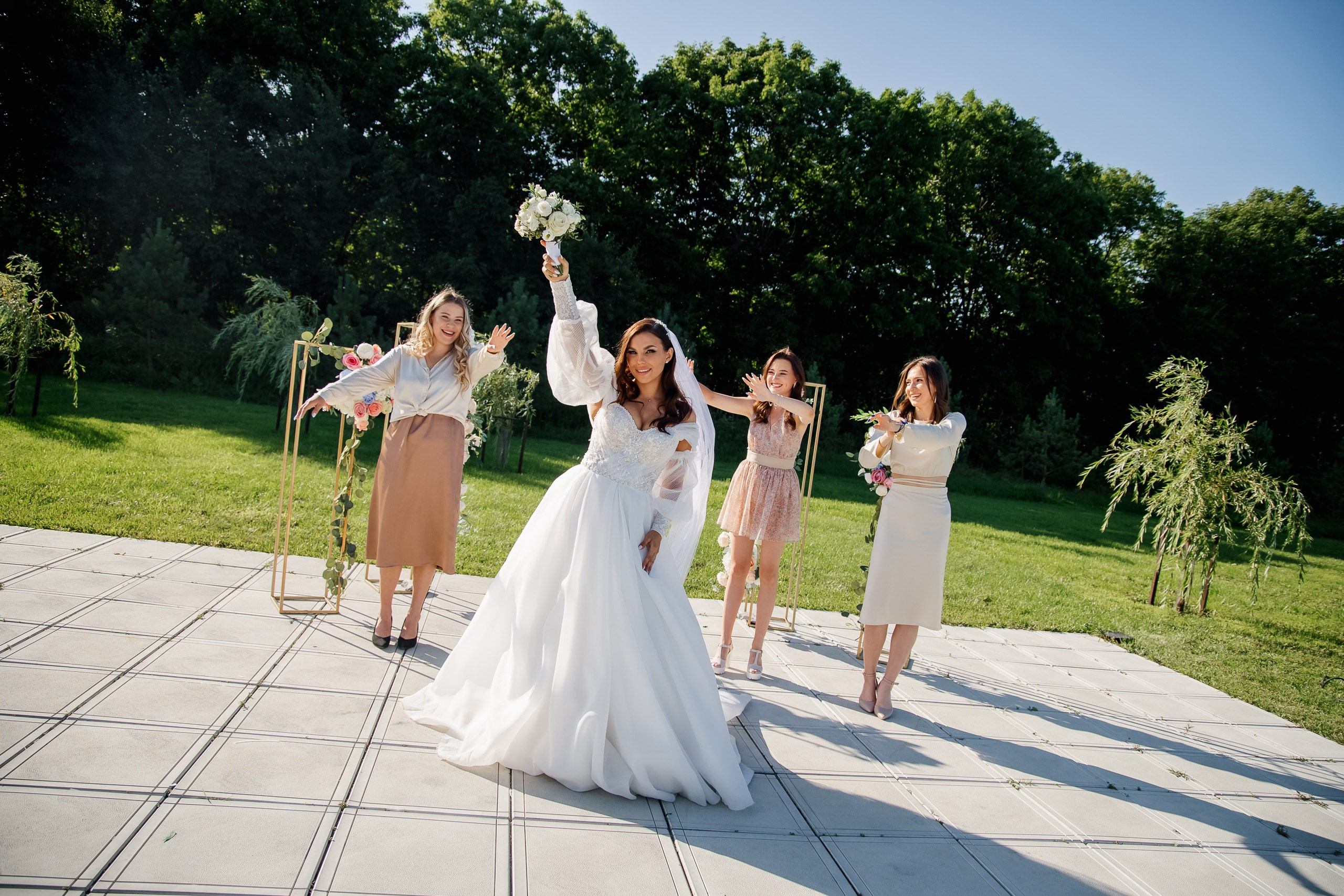 Кристина и Александр. Resches garten. Полный день. Свадебный фотограф в Хабаровске